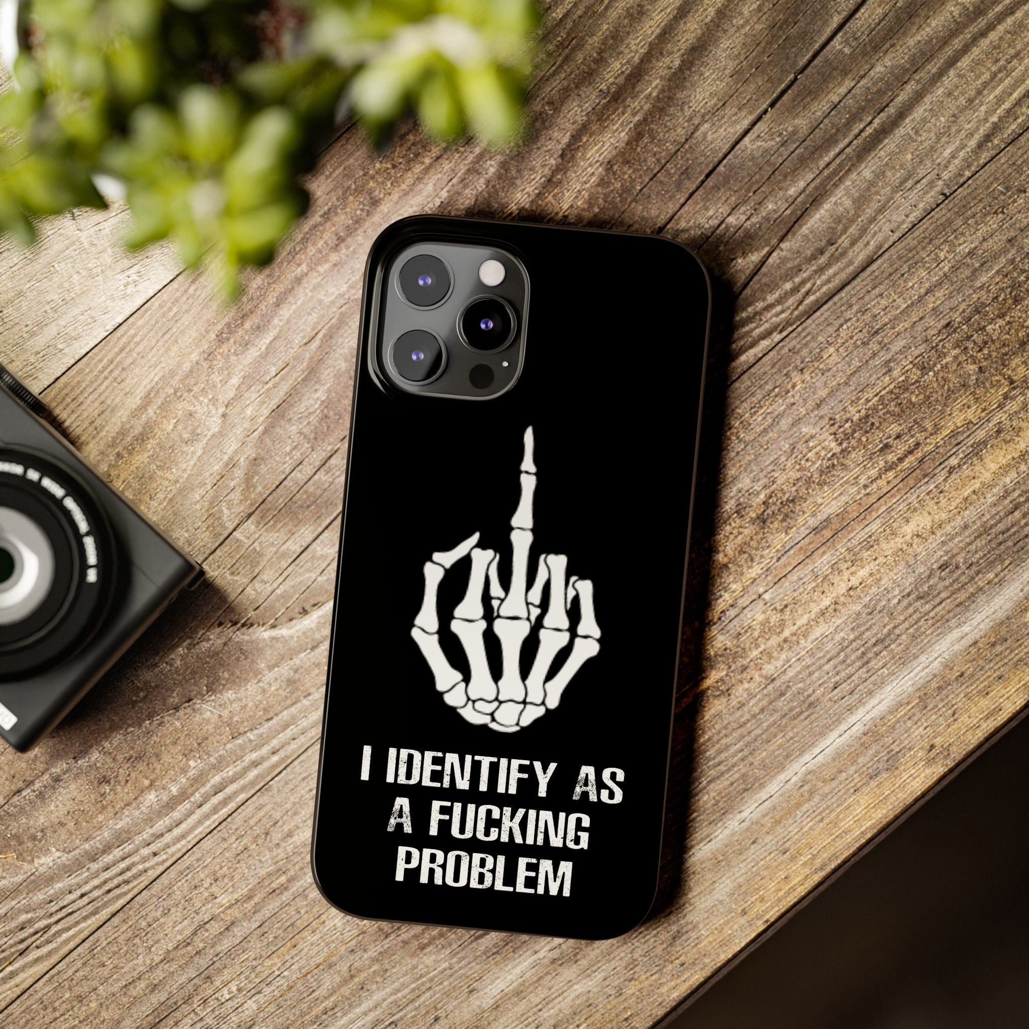 Problematic Identity iPhone Slim Case