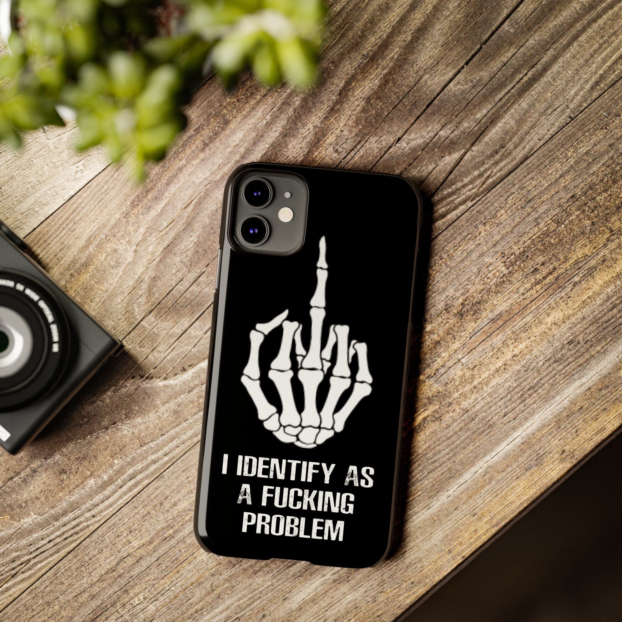 Problematic Identity iPhone Slim Case