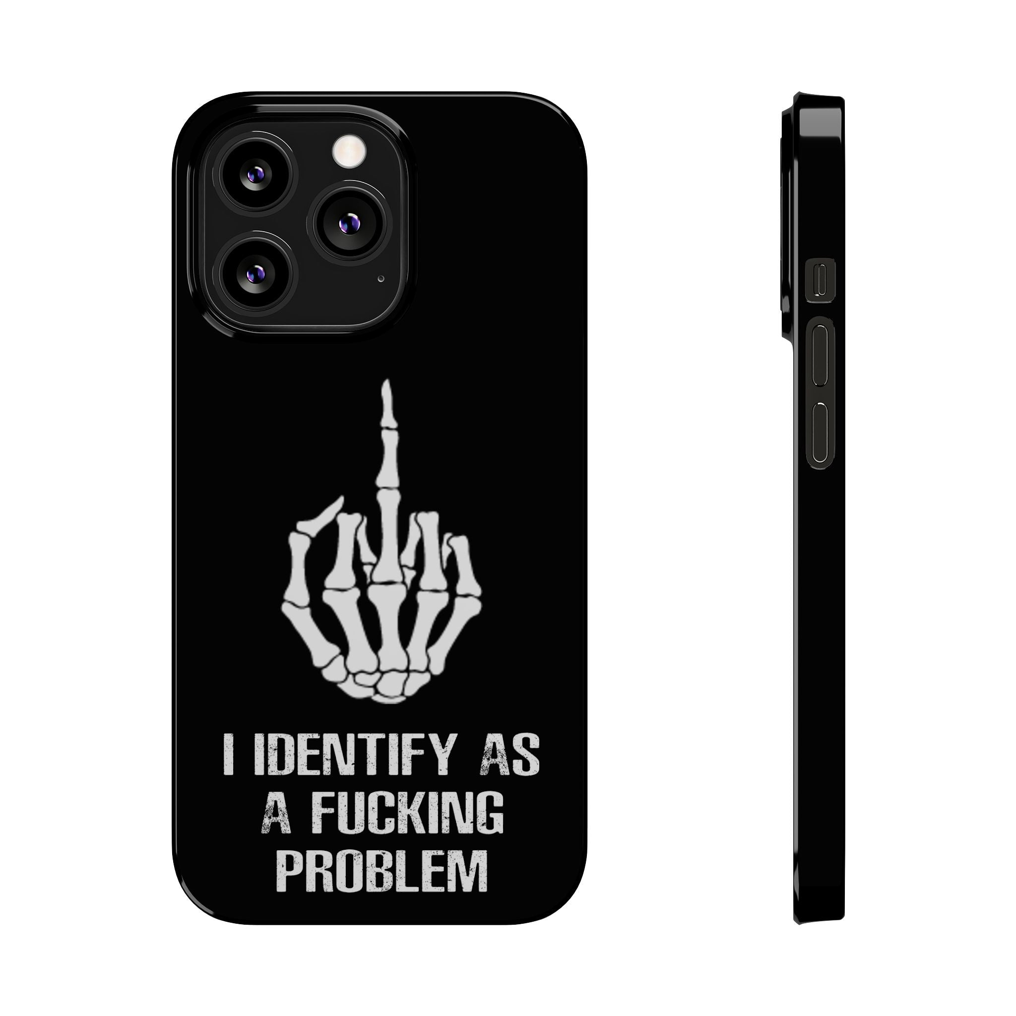 Problematic Identity iPhone Slim Case