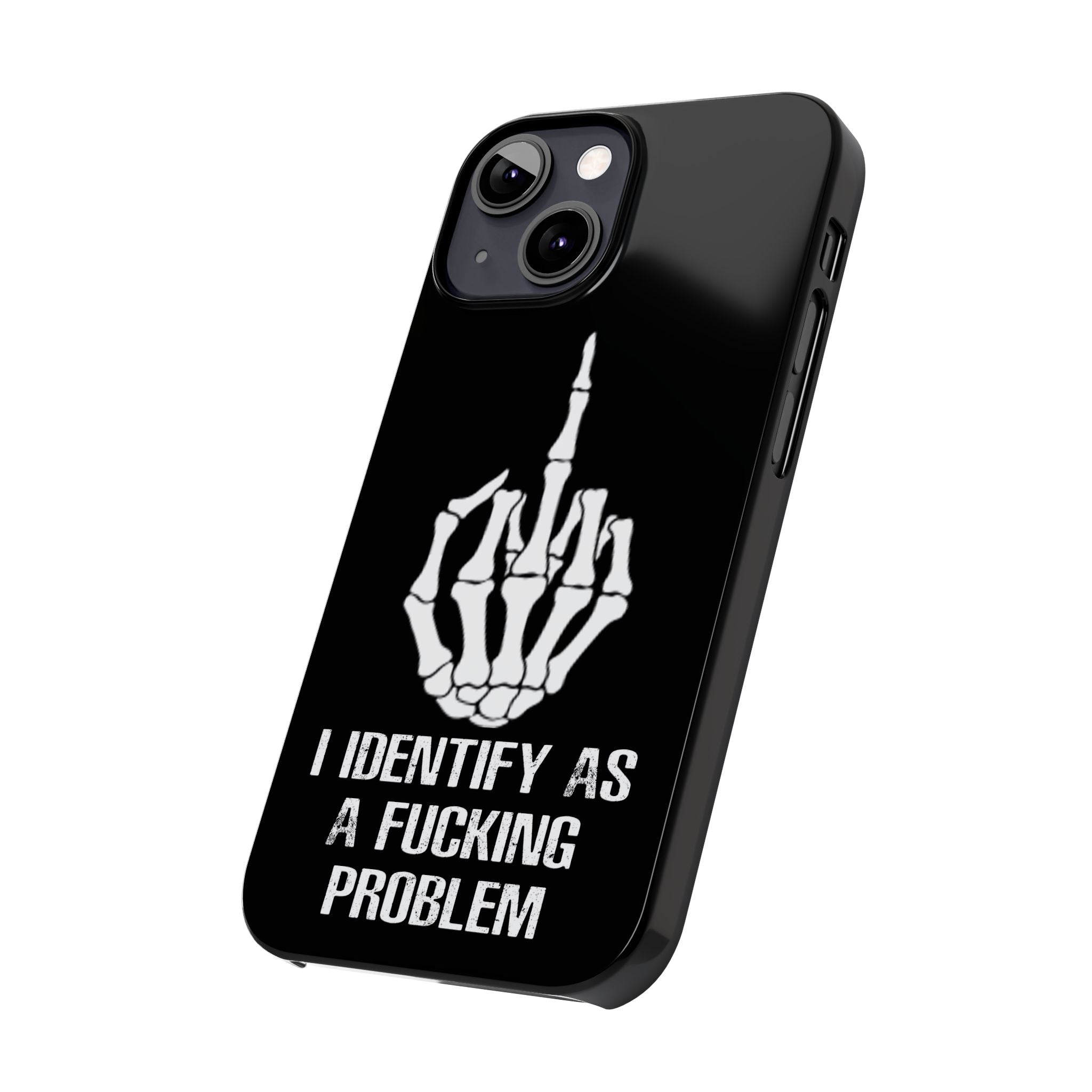 Problematic Identity iPhone Slim Case
