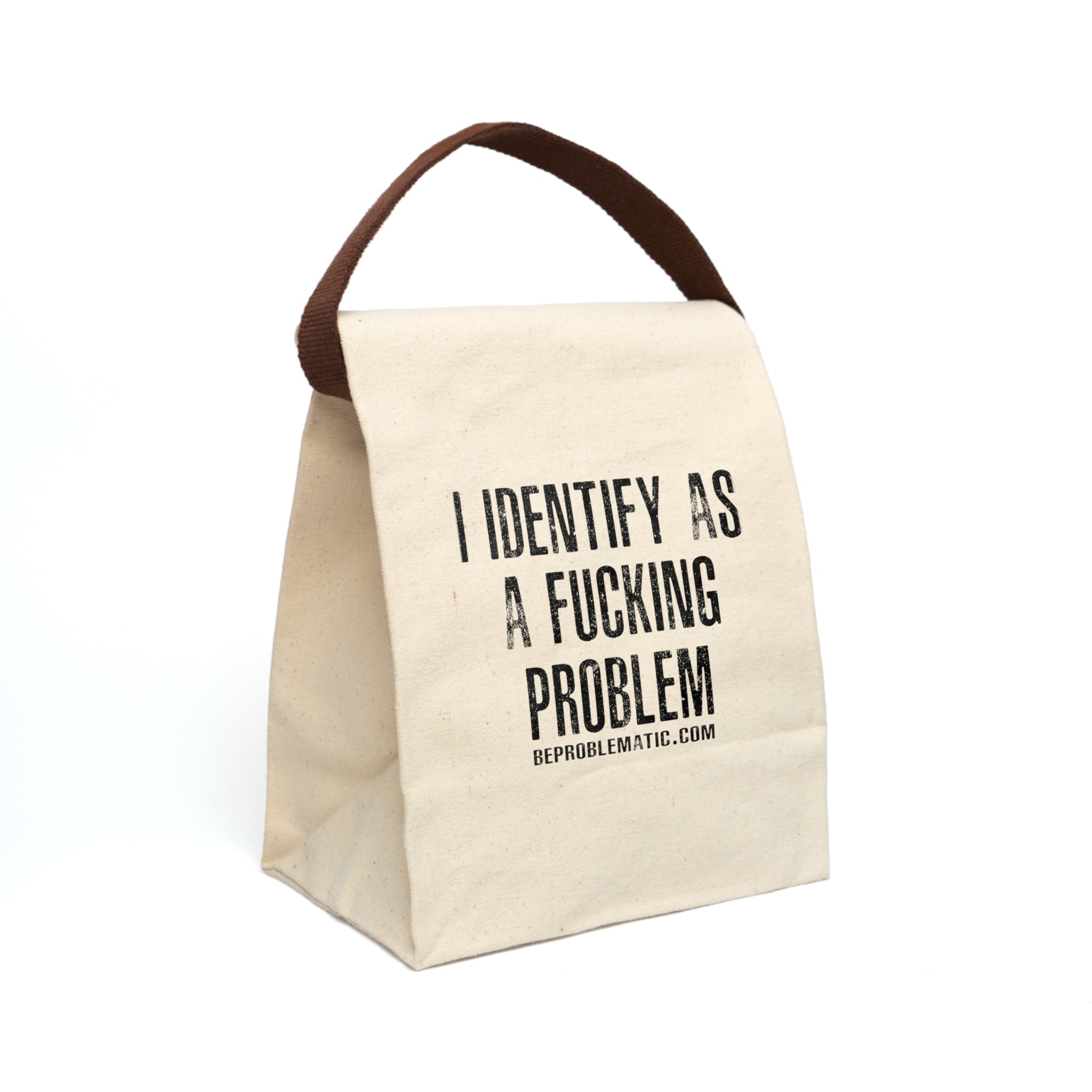 Problematic Identity Canvas Lunch Bag