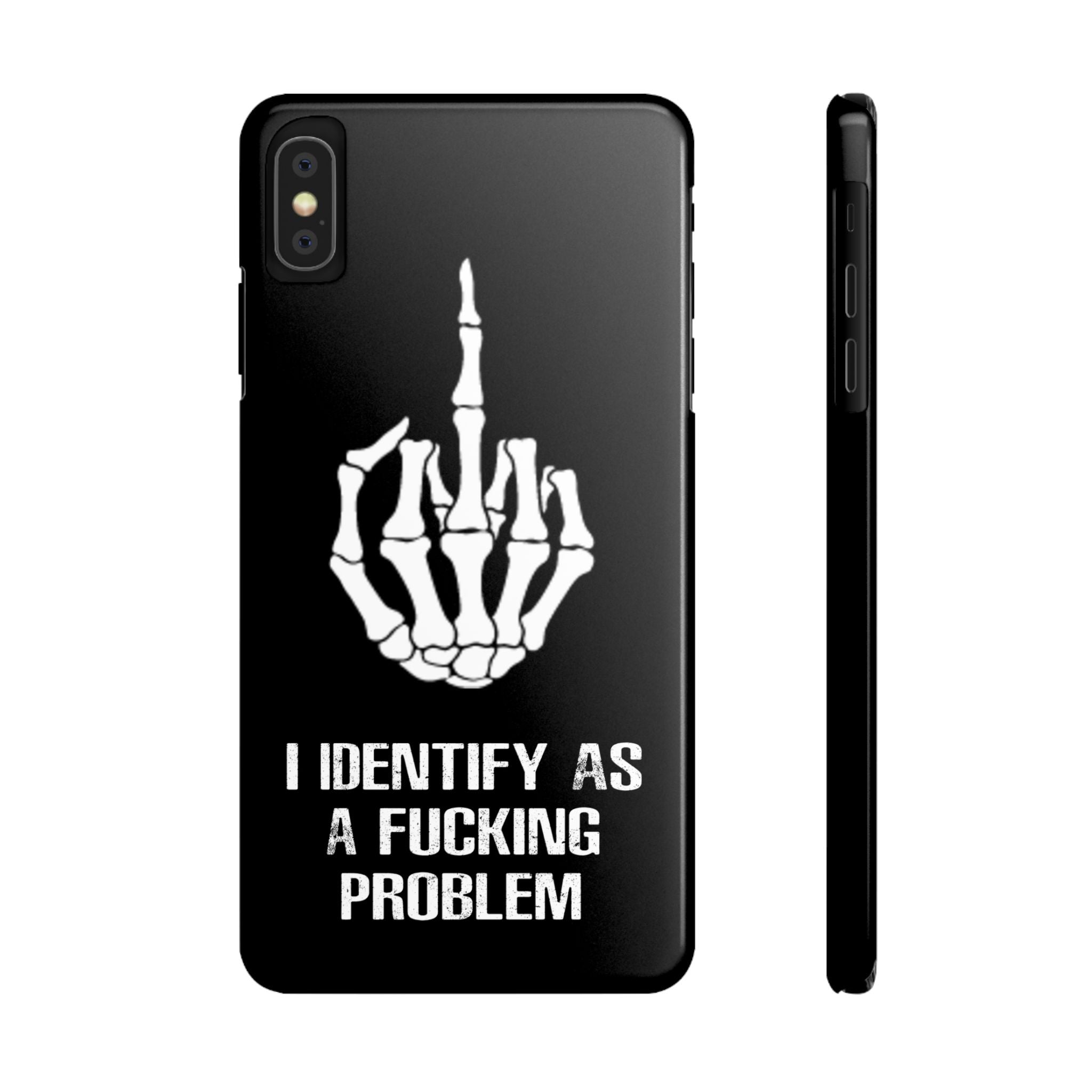 Problematic Identity iPhone Slim Case