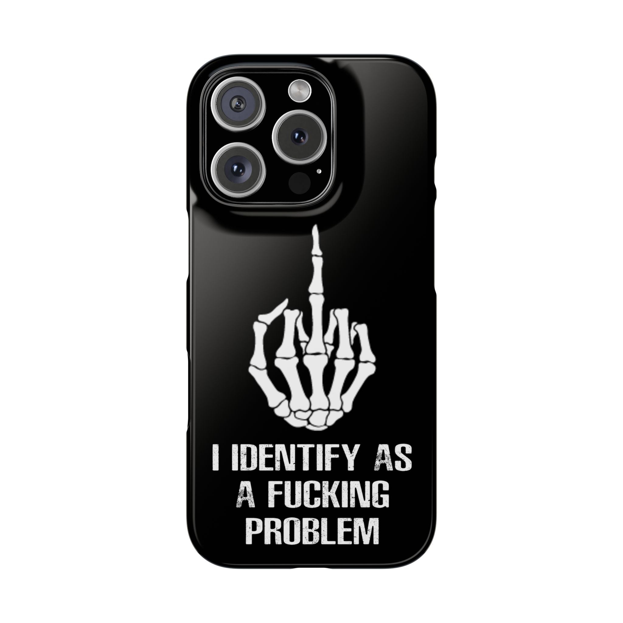 Problematic Identity iPhone Slim Case