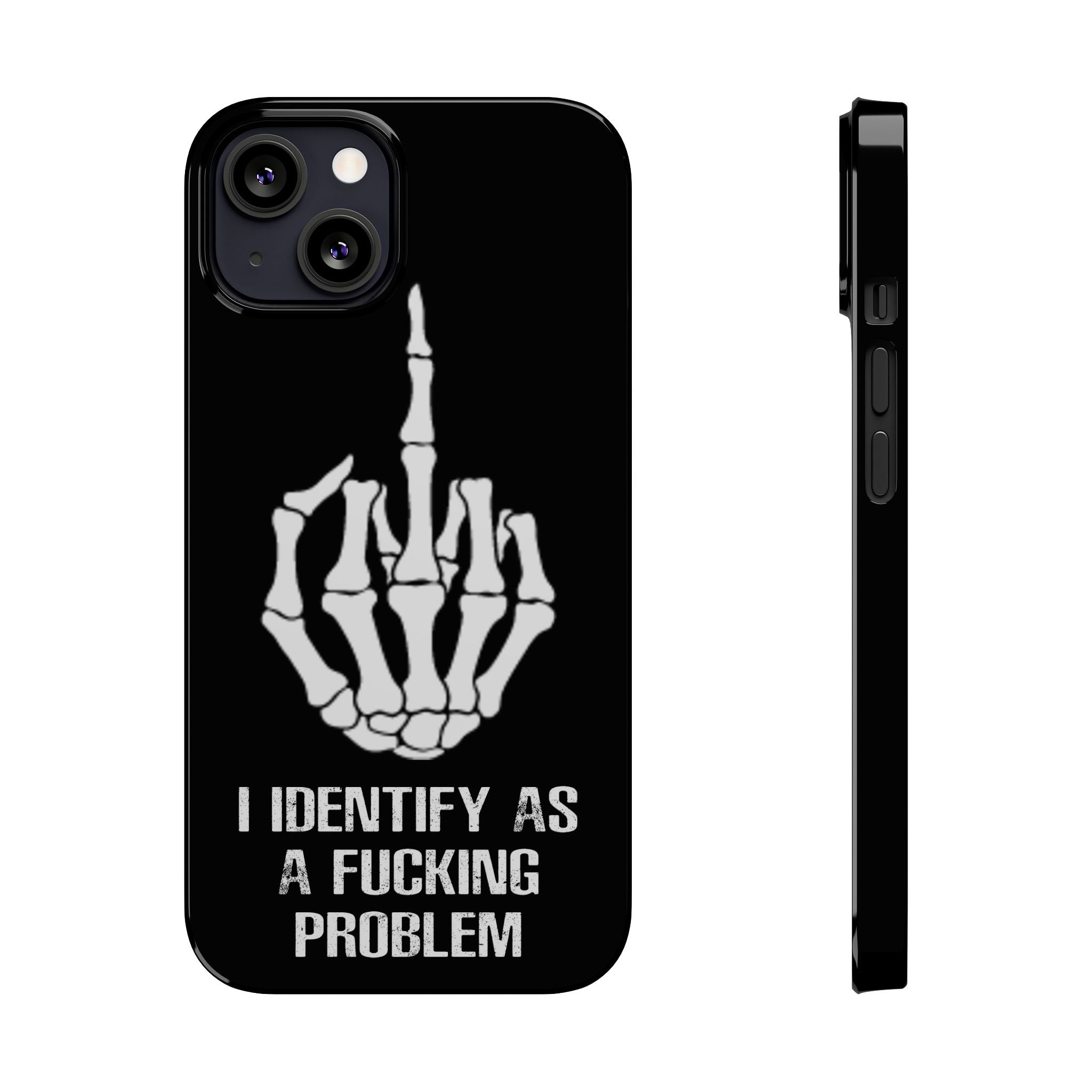Problematic Identity iPhone Slim Case