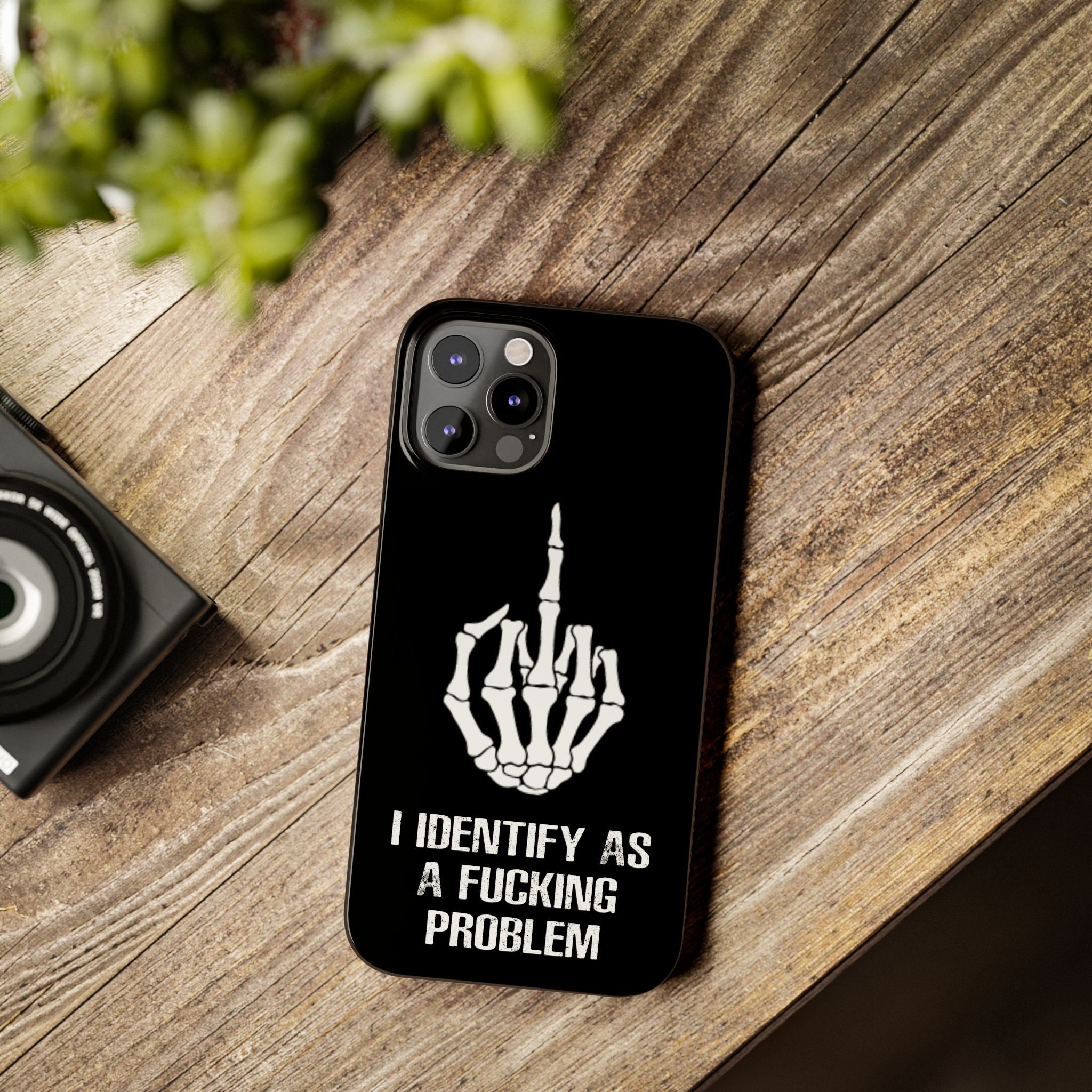 Problematic Identity iPhone Slim Case