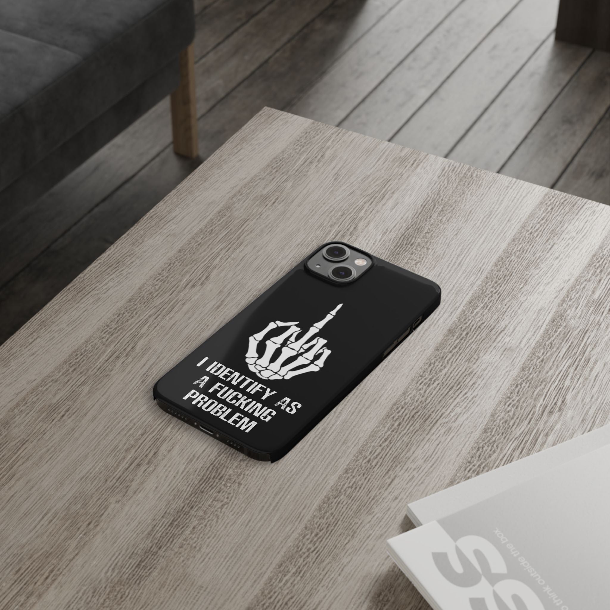 Problematic Identity iPhone Slim Case
