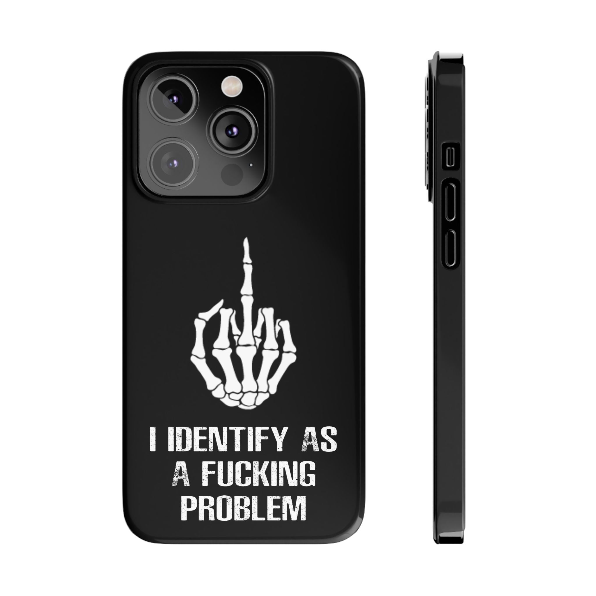 Problematic Identity iPhone Slim Case