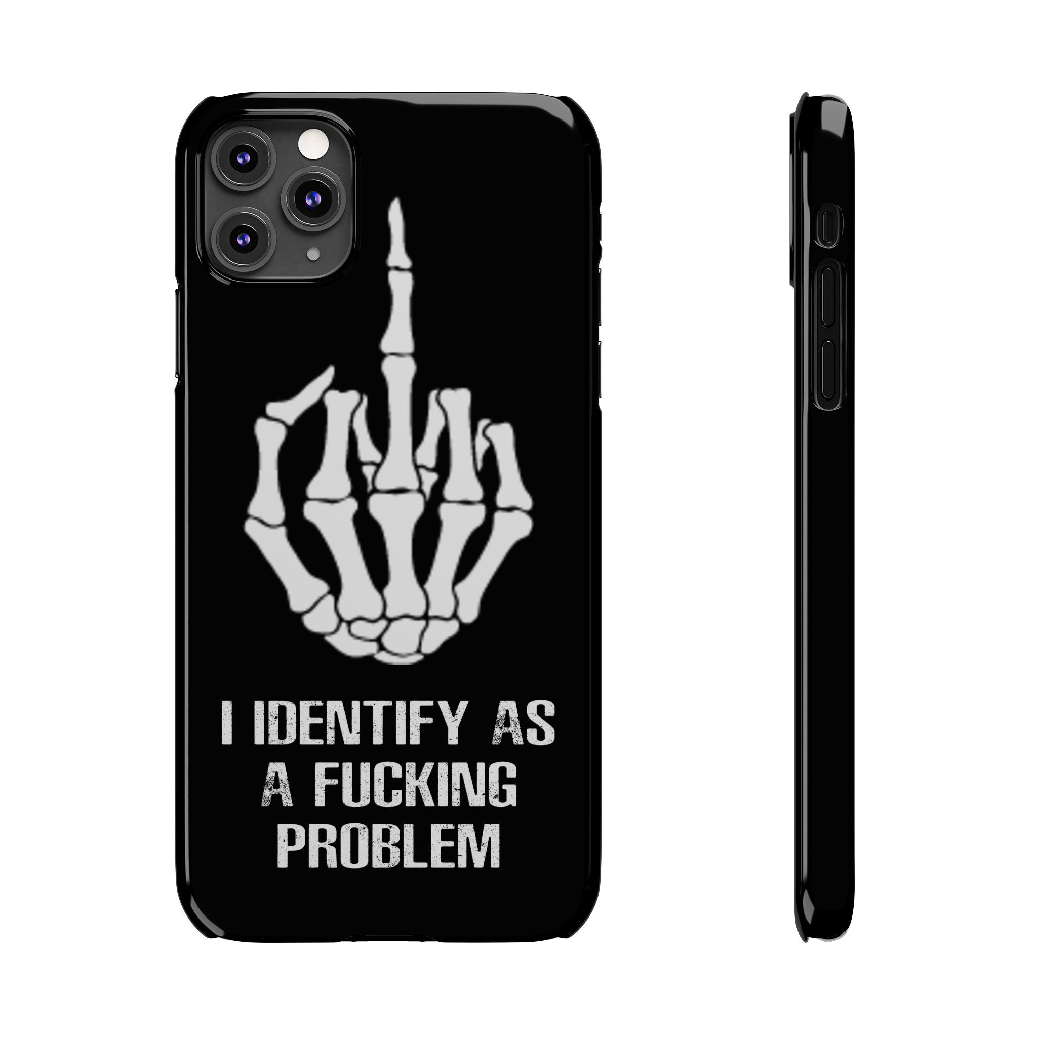 Problematic Identity iPhone Slim Case