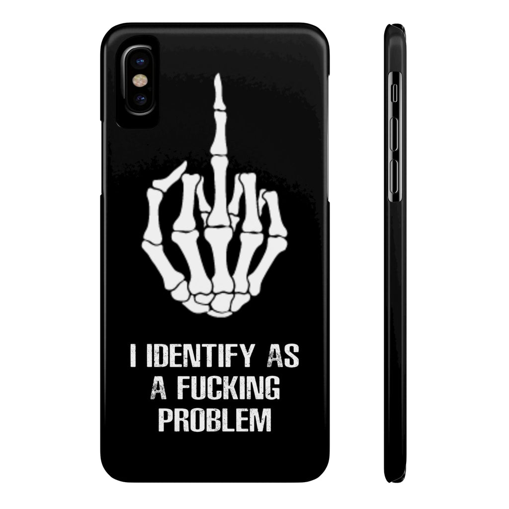 Problematic Identity iPhone Slim Case