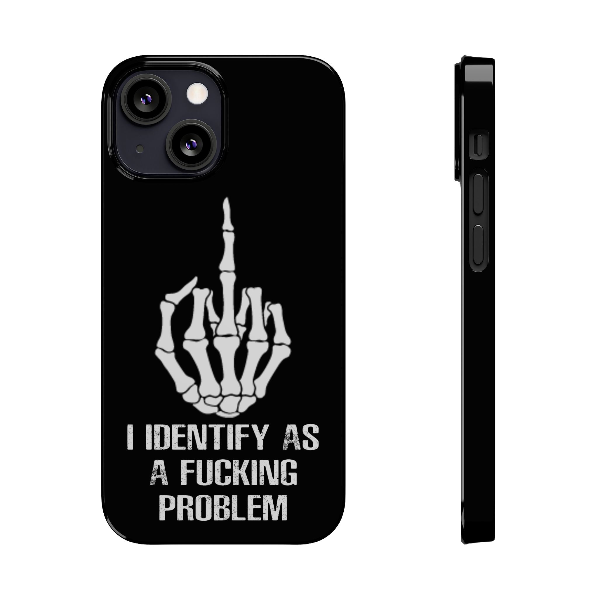 Problematic Identity iPhone Slim Case