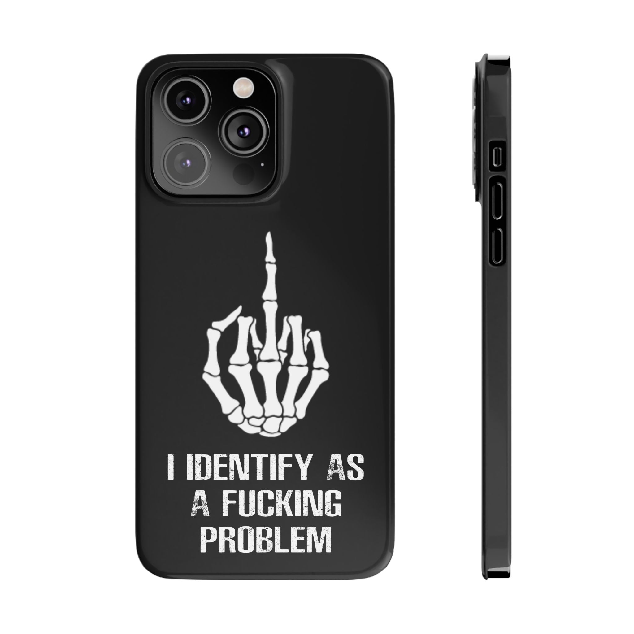 Problematic Identity iPhone Slim Case