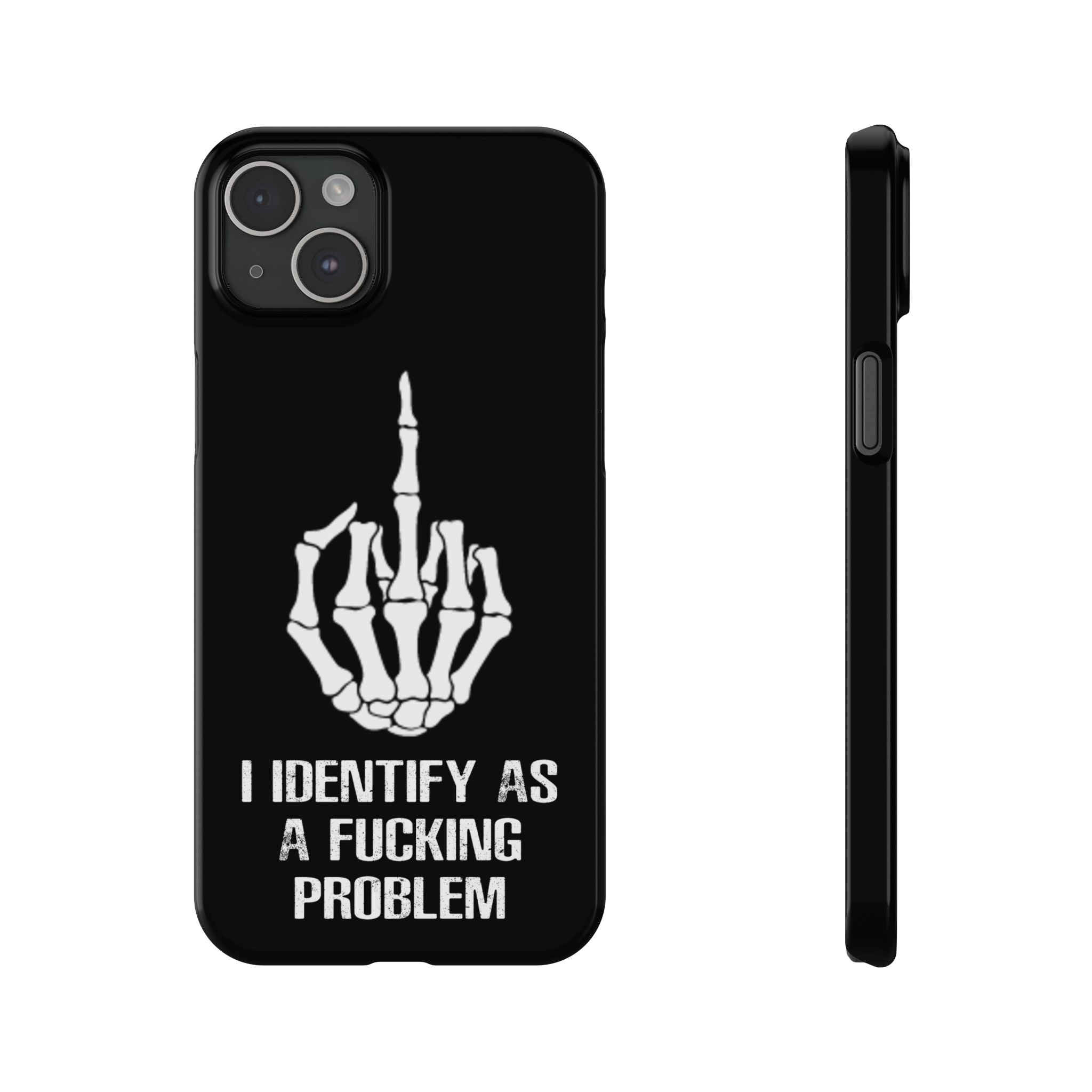 Problematic Identity iPhone Slim Case