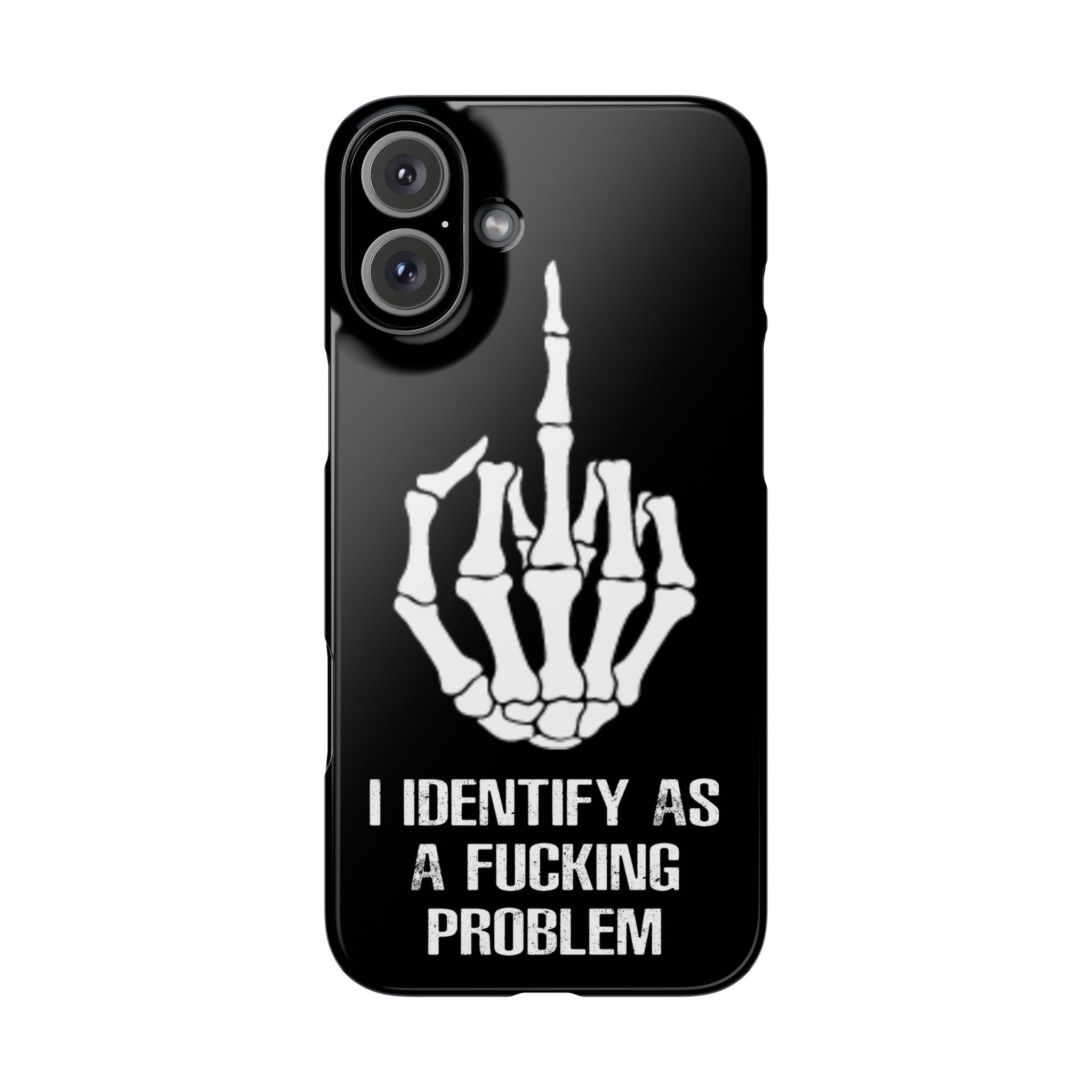 Problematic Identity iPhone Slim Case