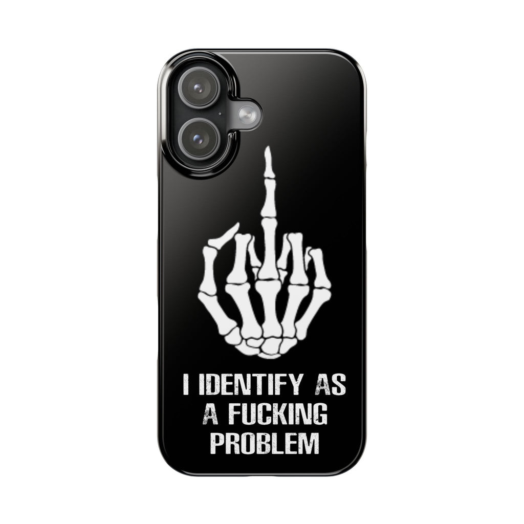 Problematic Identity iPhone Slim Case