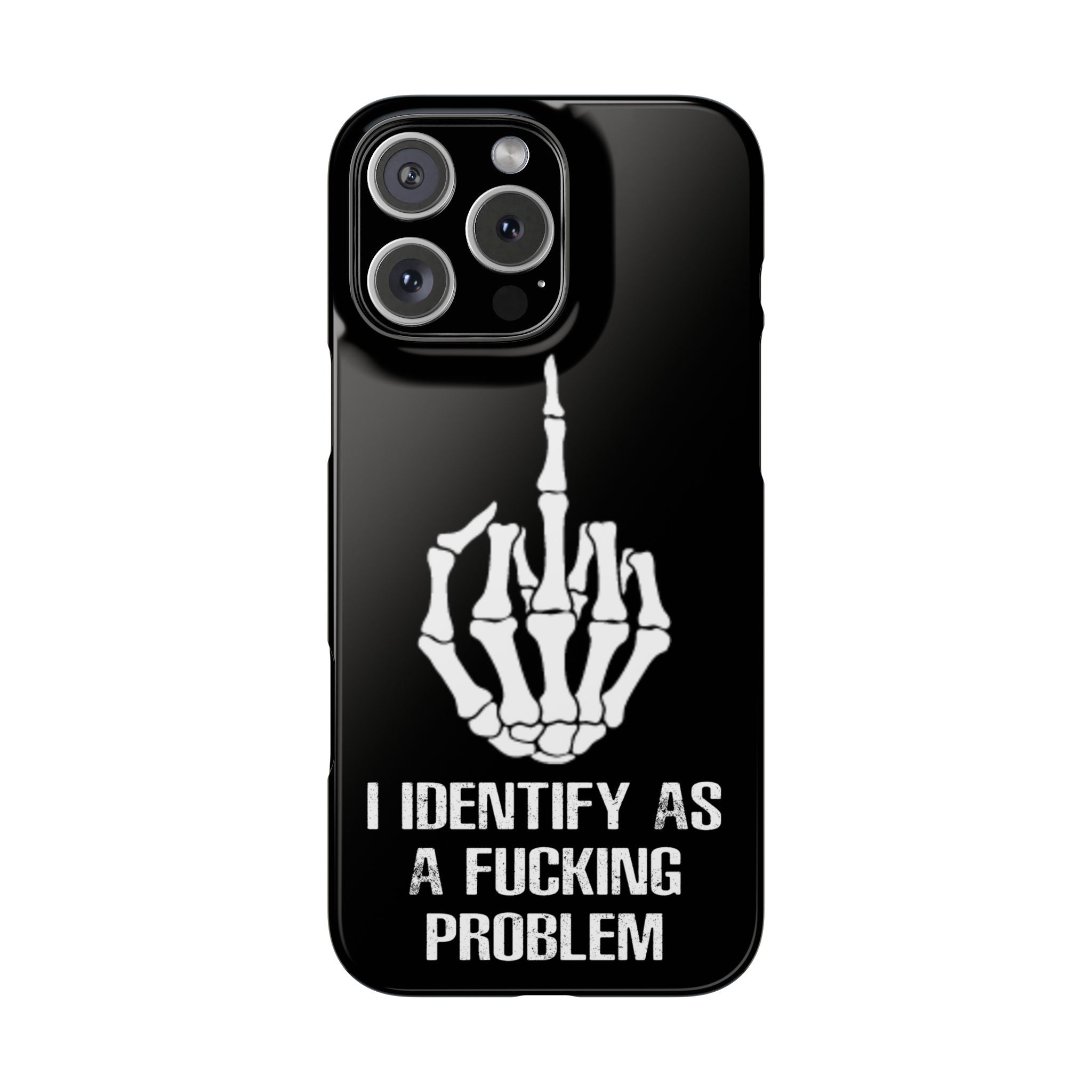 Problematic Identity iPhone Slim Case