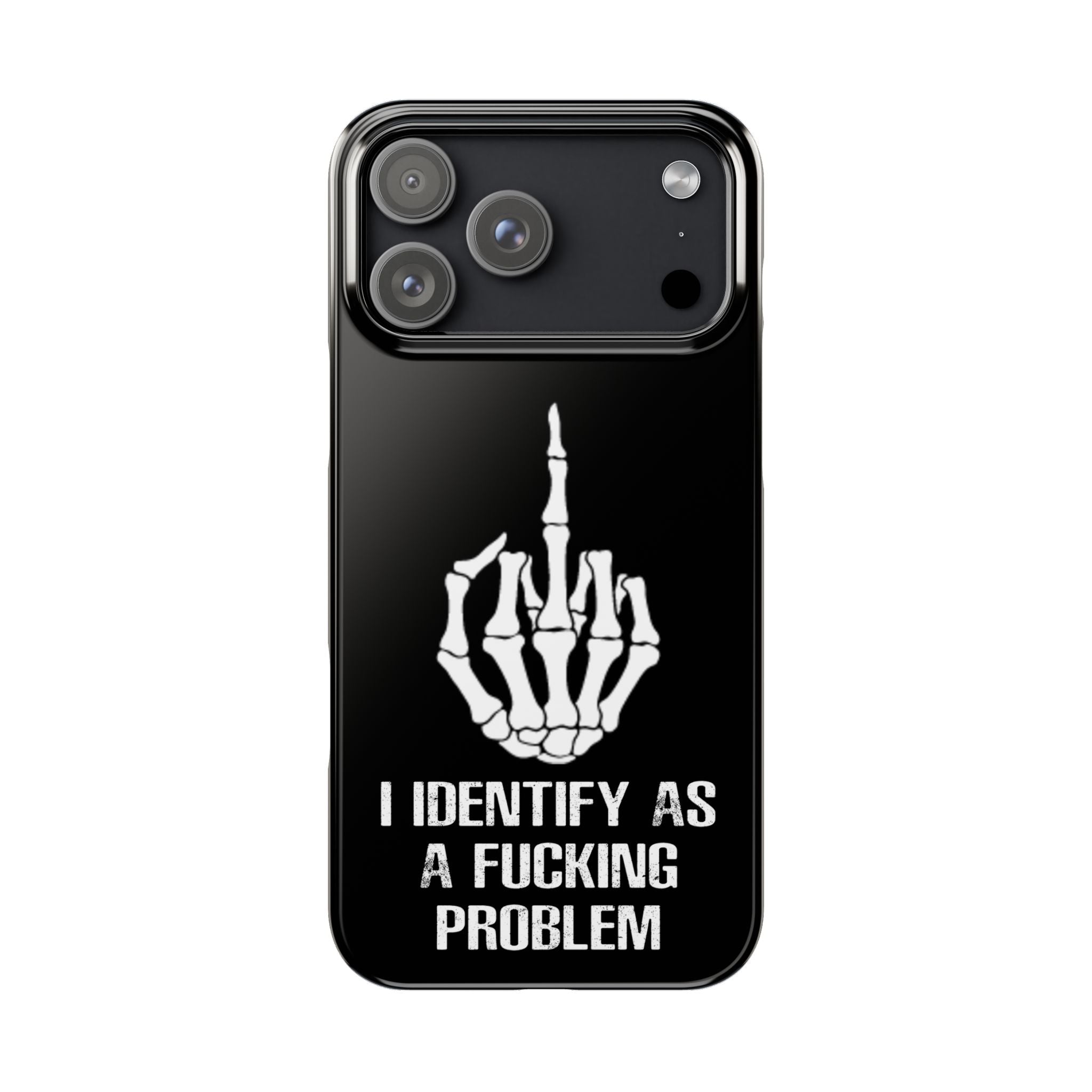 Problematic Identity iPhone Slim Case