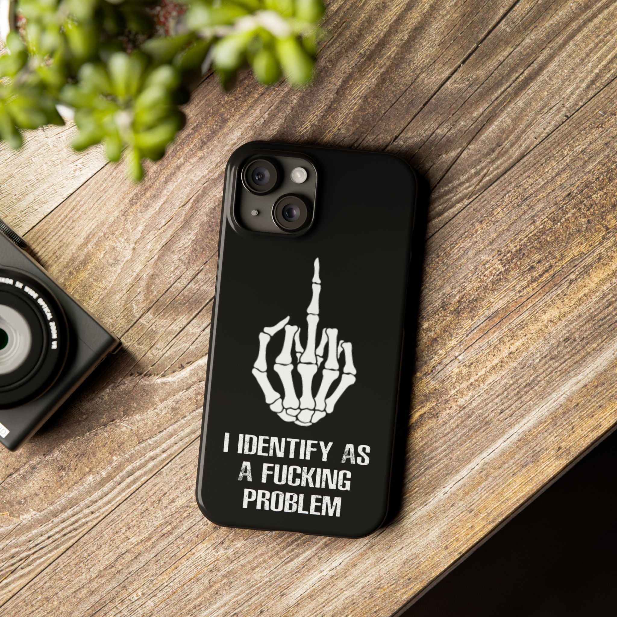 Problematic Identity iPhone Slim Case