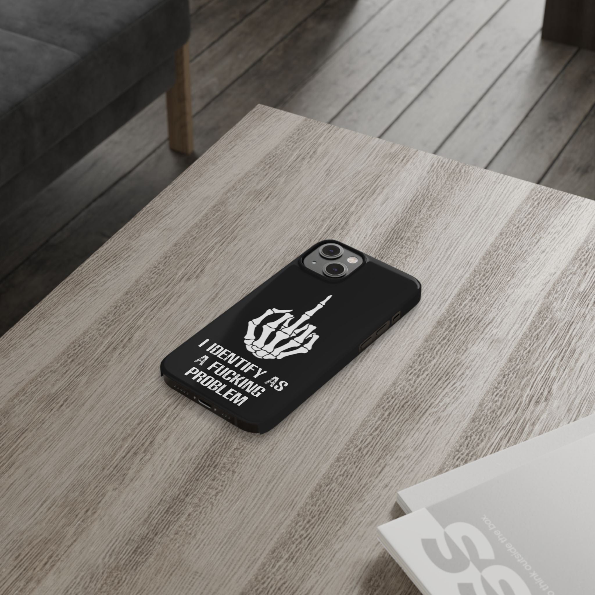 Problematic Identity iPhone Slim Case