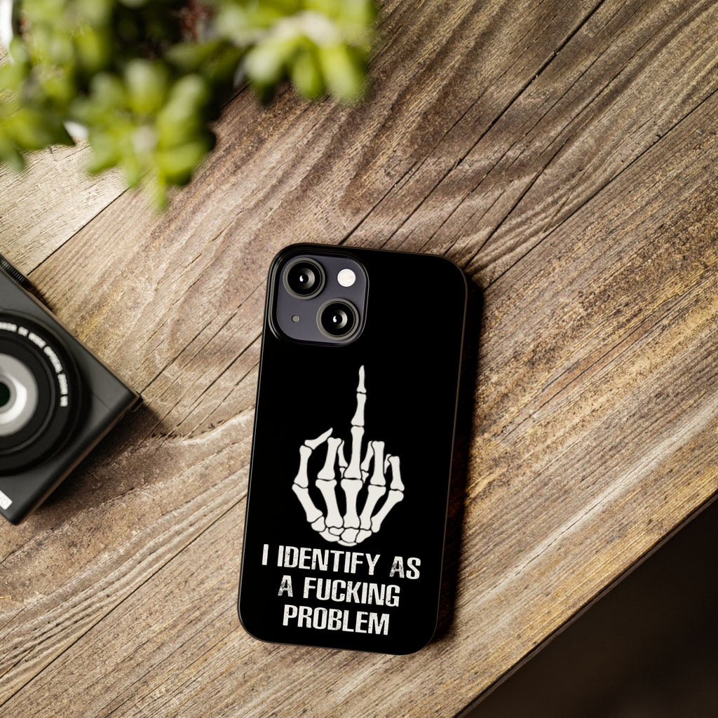 Problematic Identity iPhone Slim Case