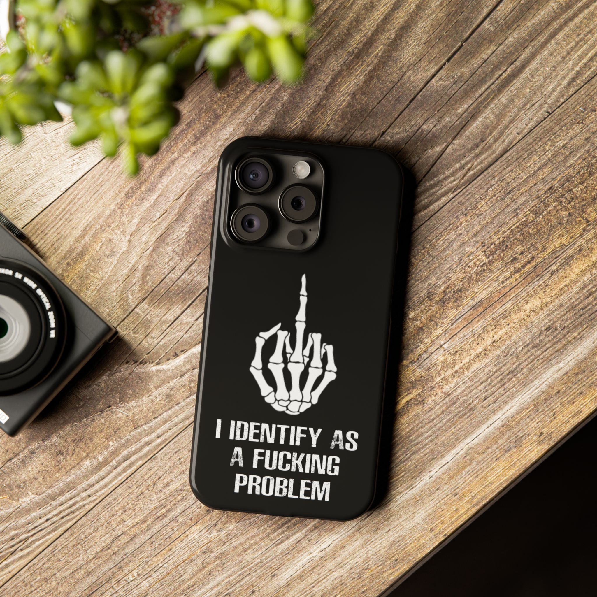 Problematic Identity iPhone Slim Case