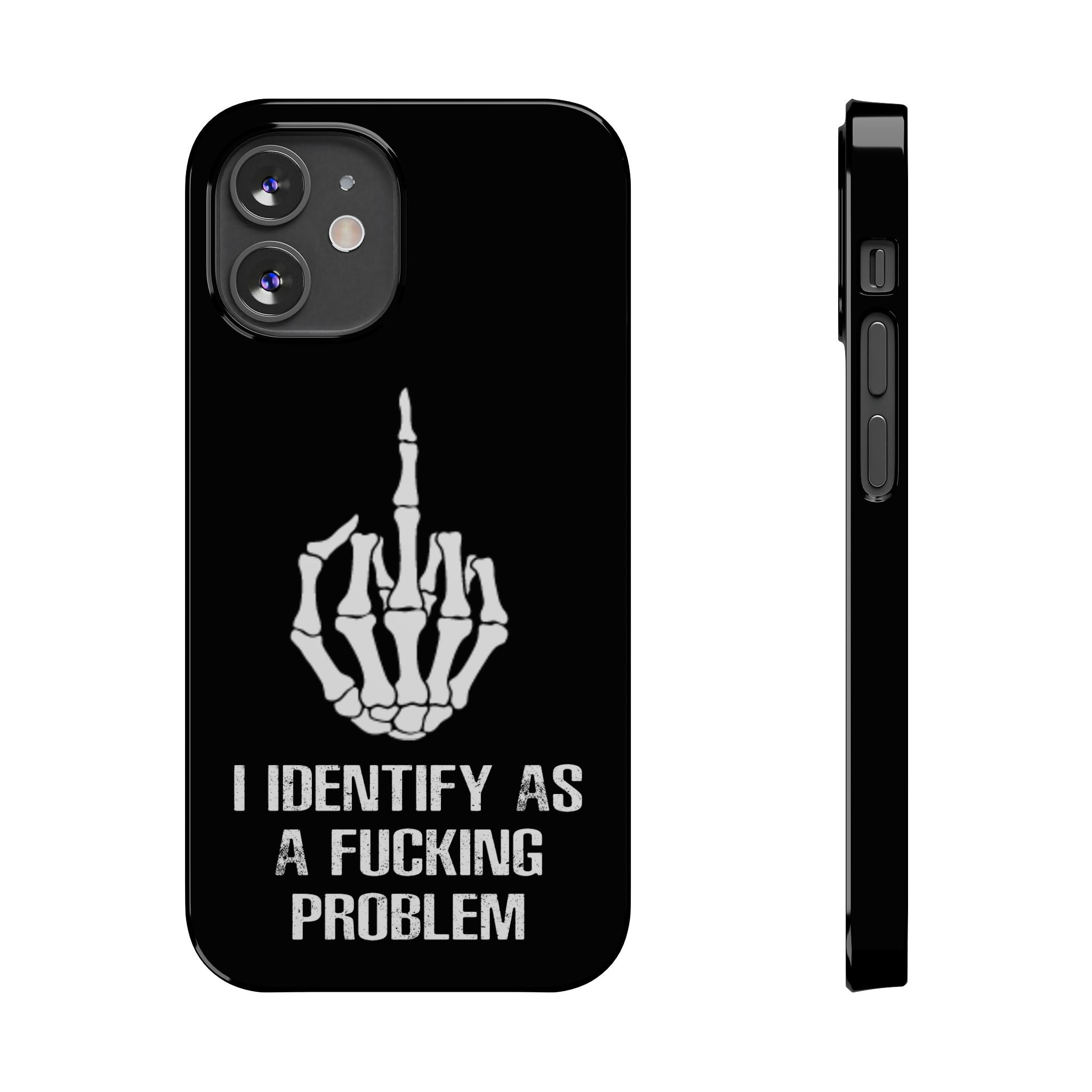 Problematic Identity iPhone Slim Case