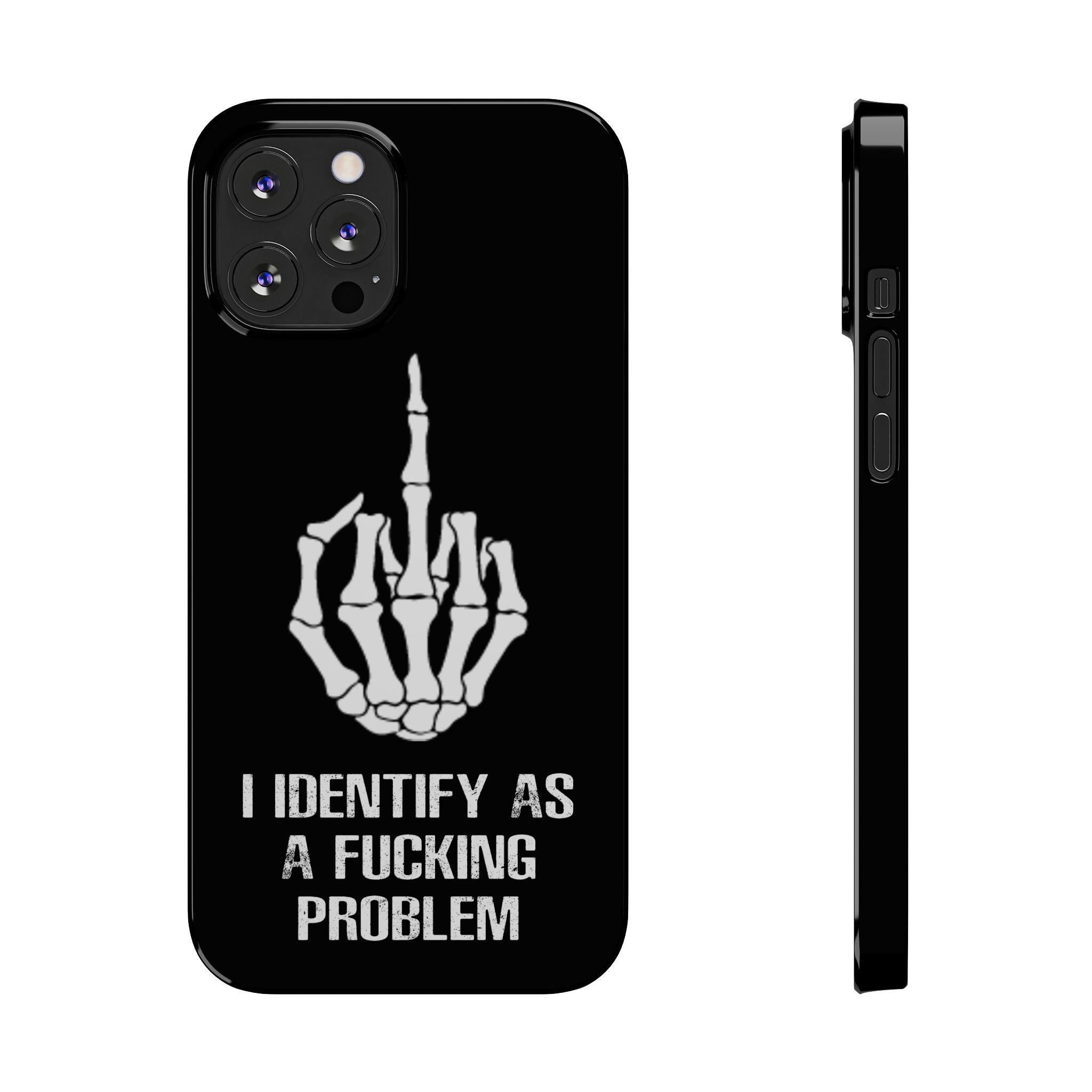 Problematic Identity iPhone Slim Case