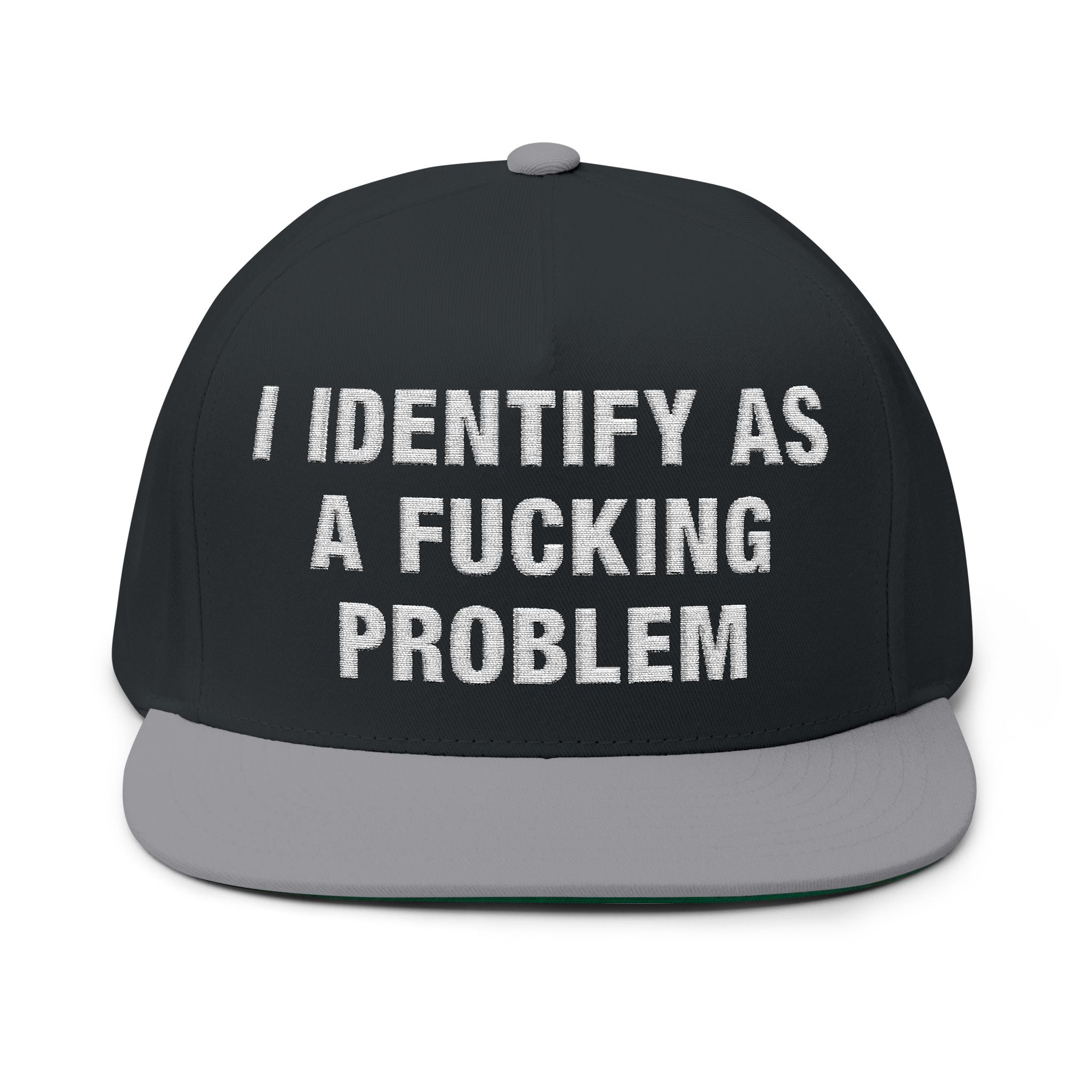 Problematic Identity Yupoong Flat Bill Cap