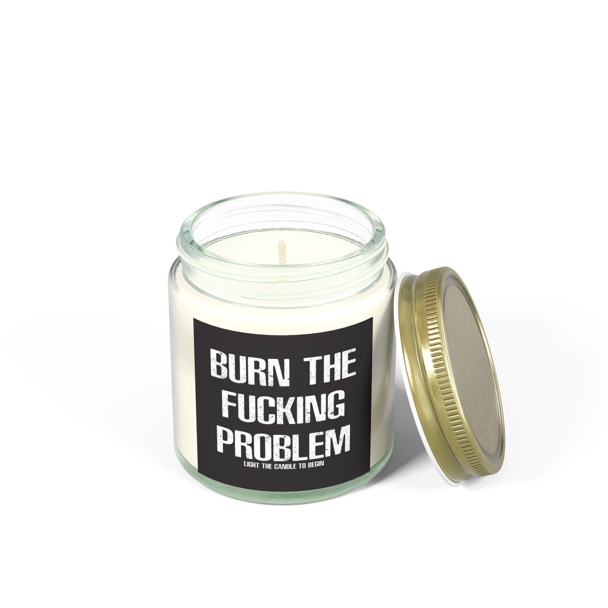 Burn the F*cking Problem Candle (4/9oz) Alternative Scents