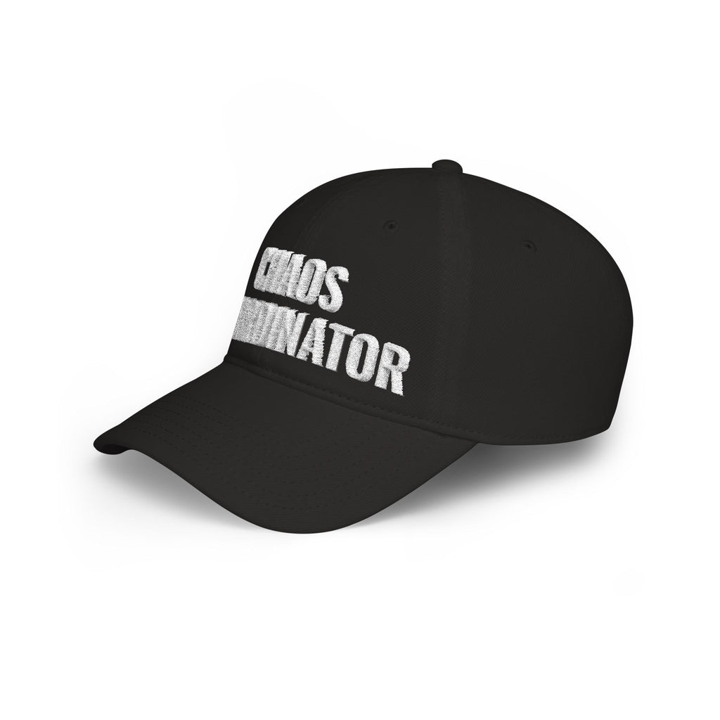 Chaos Coordinator Low Profile Baseball Cap — Embroidered "Chaos Coordinator" Hat