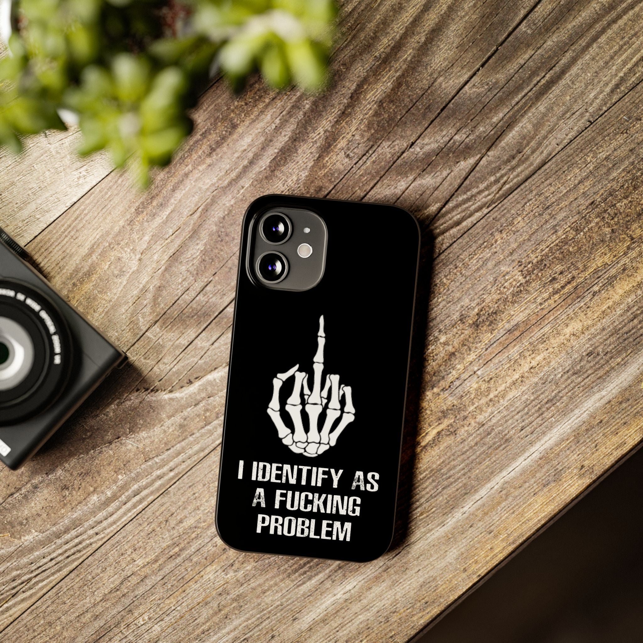 Problematic Identity iPhone Slim Case