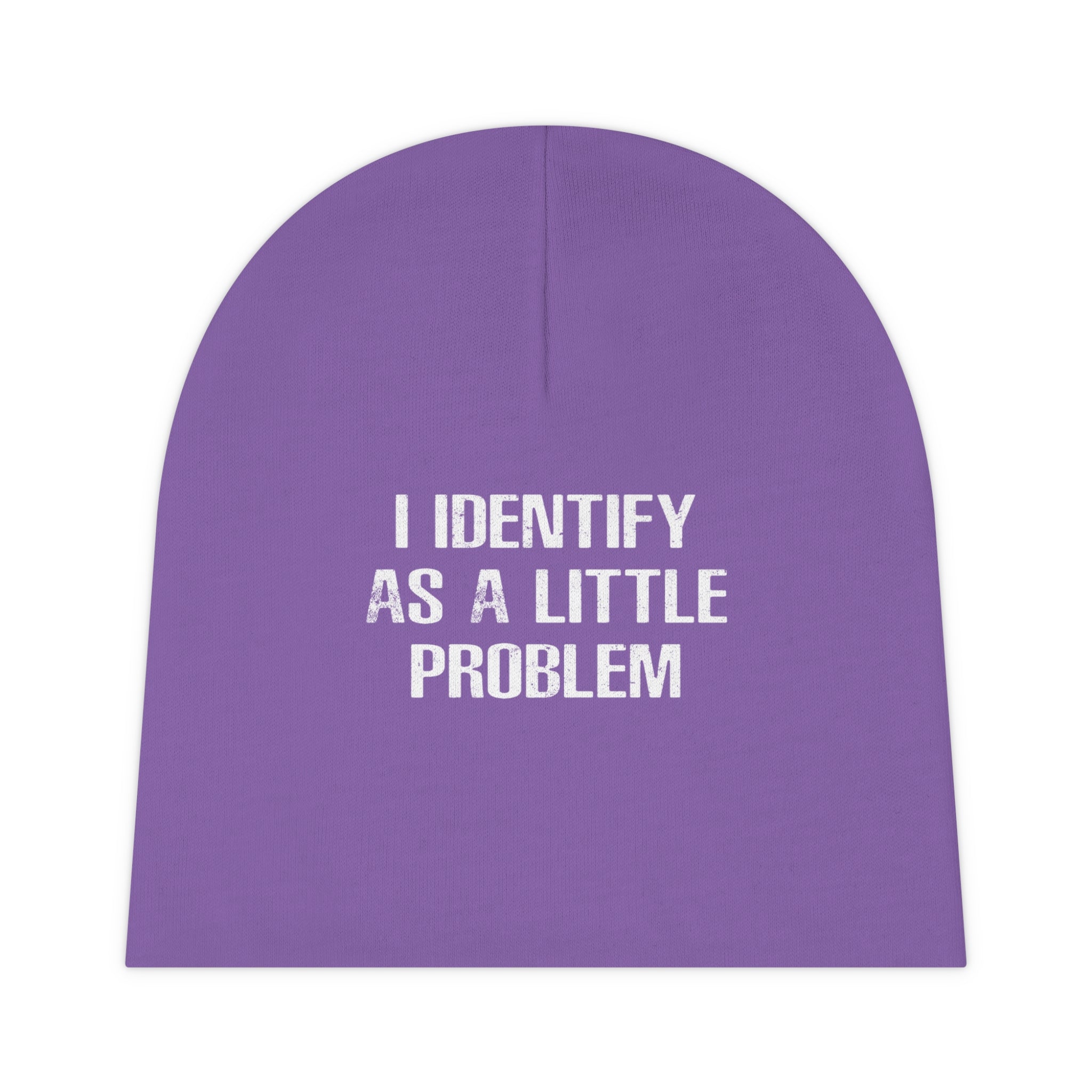 Problematic Identity Baby Beanie - Purple