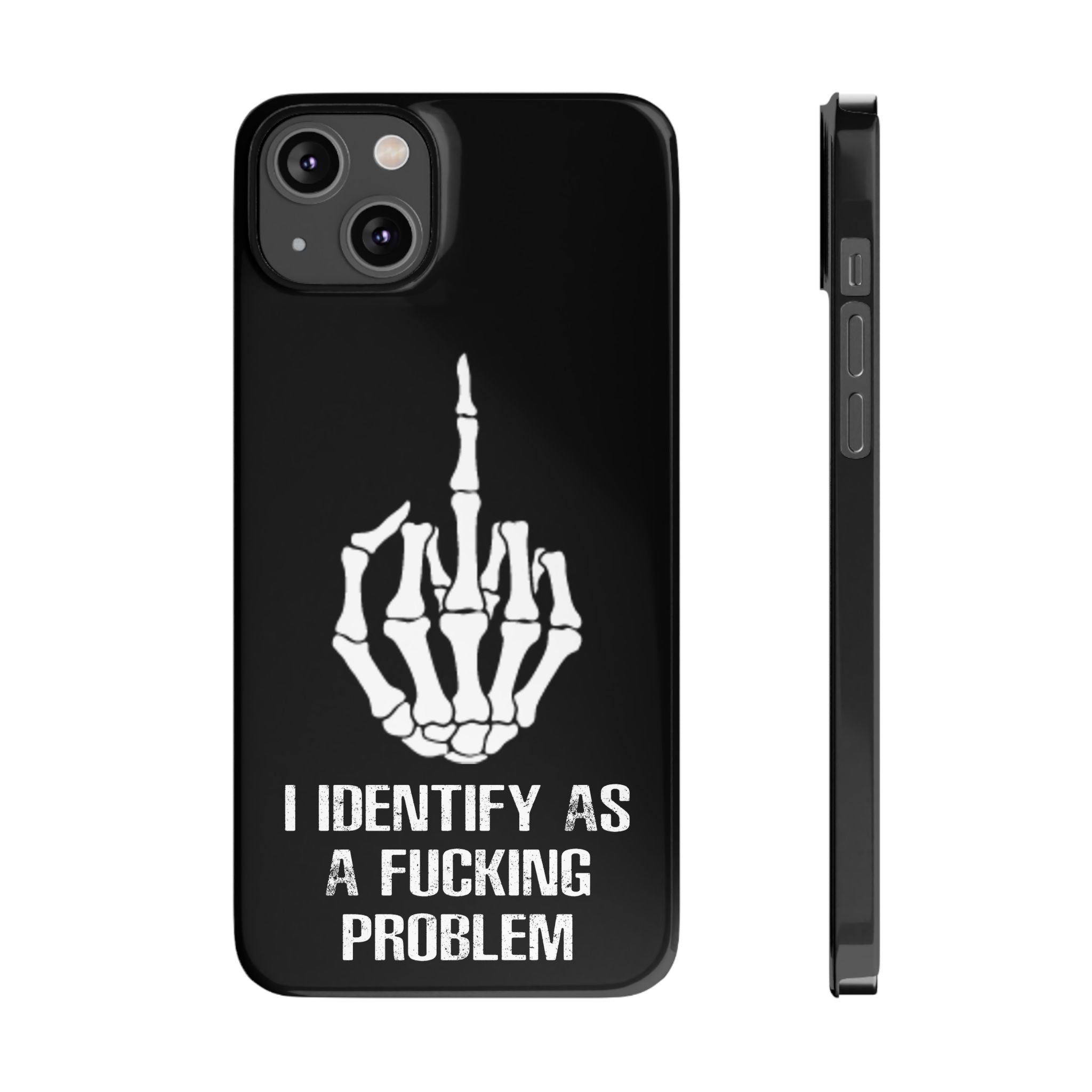 Problematic Identity iPhone Slim Case