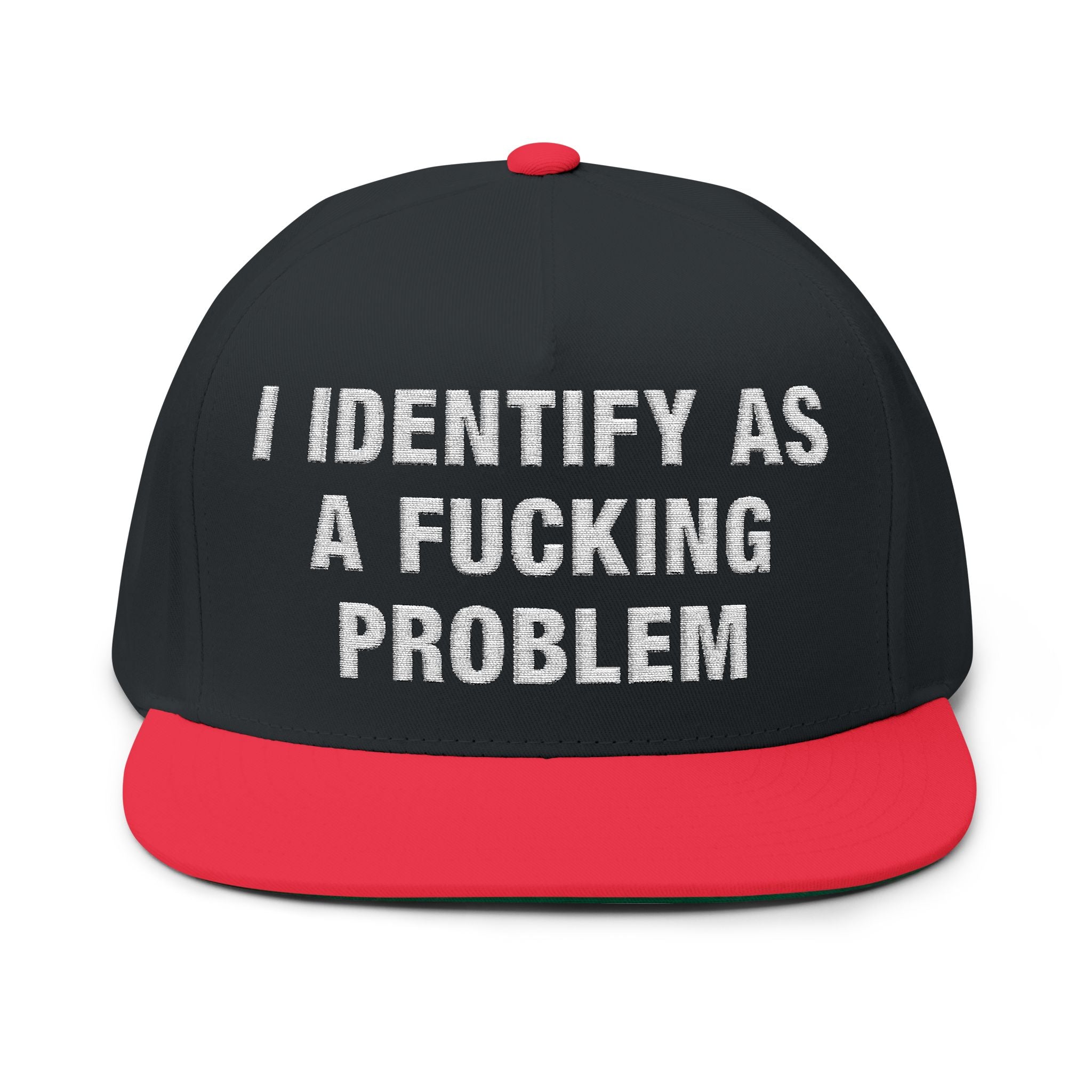 Problematic Identity Yupoong Flat Bill Cap