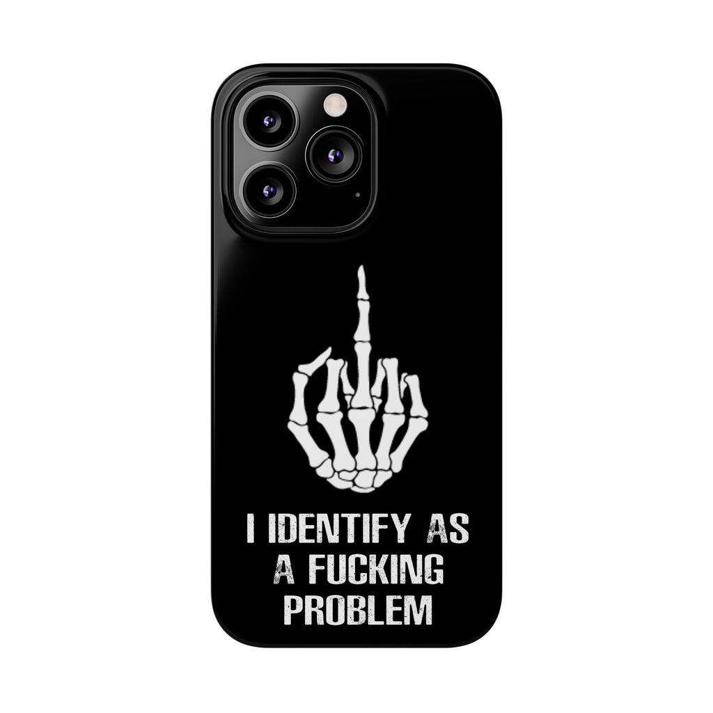 Problematic Identity iPhone Slim Case