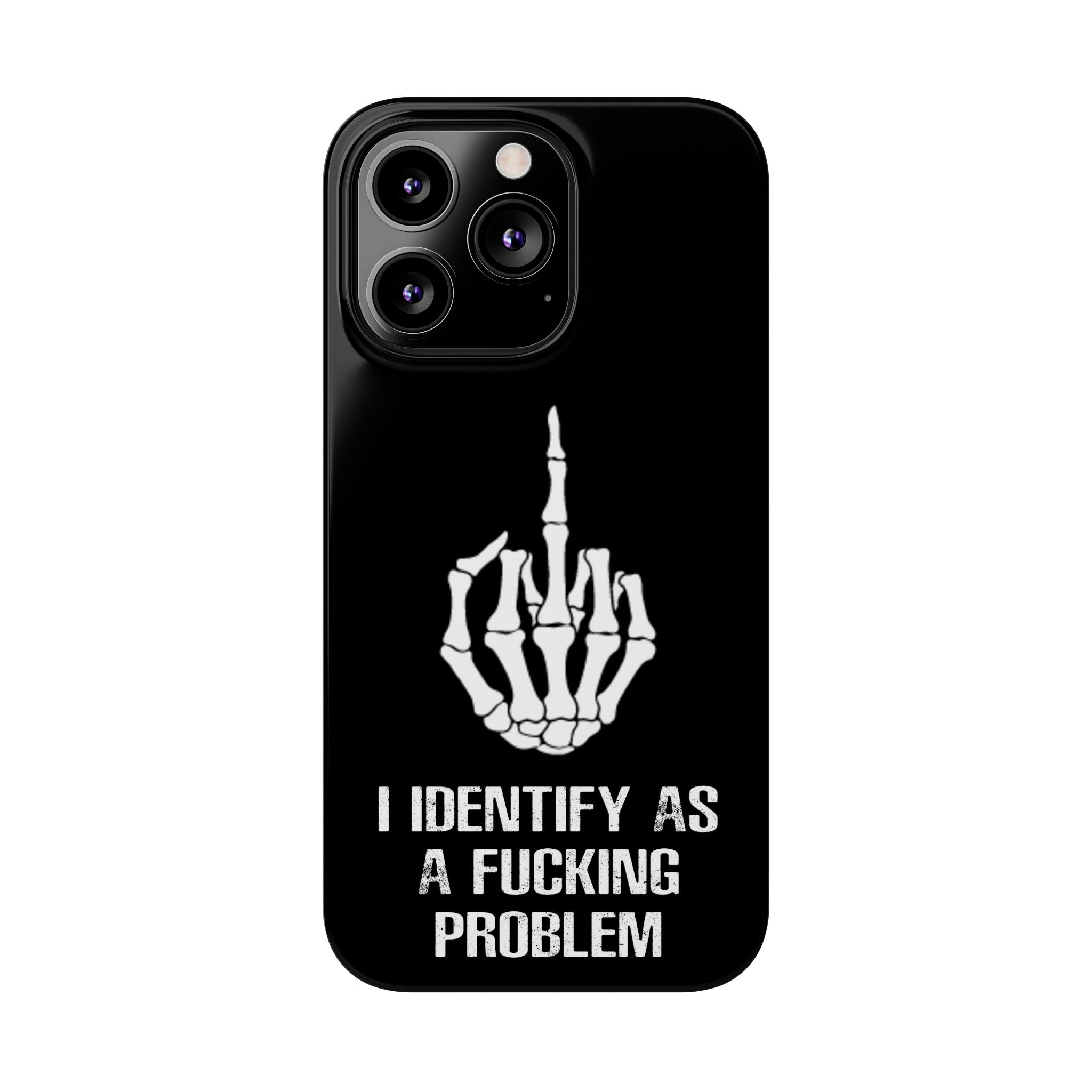 Problematic Identity iPhone Slim Case