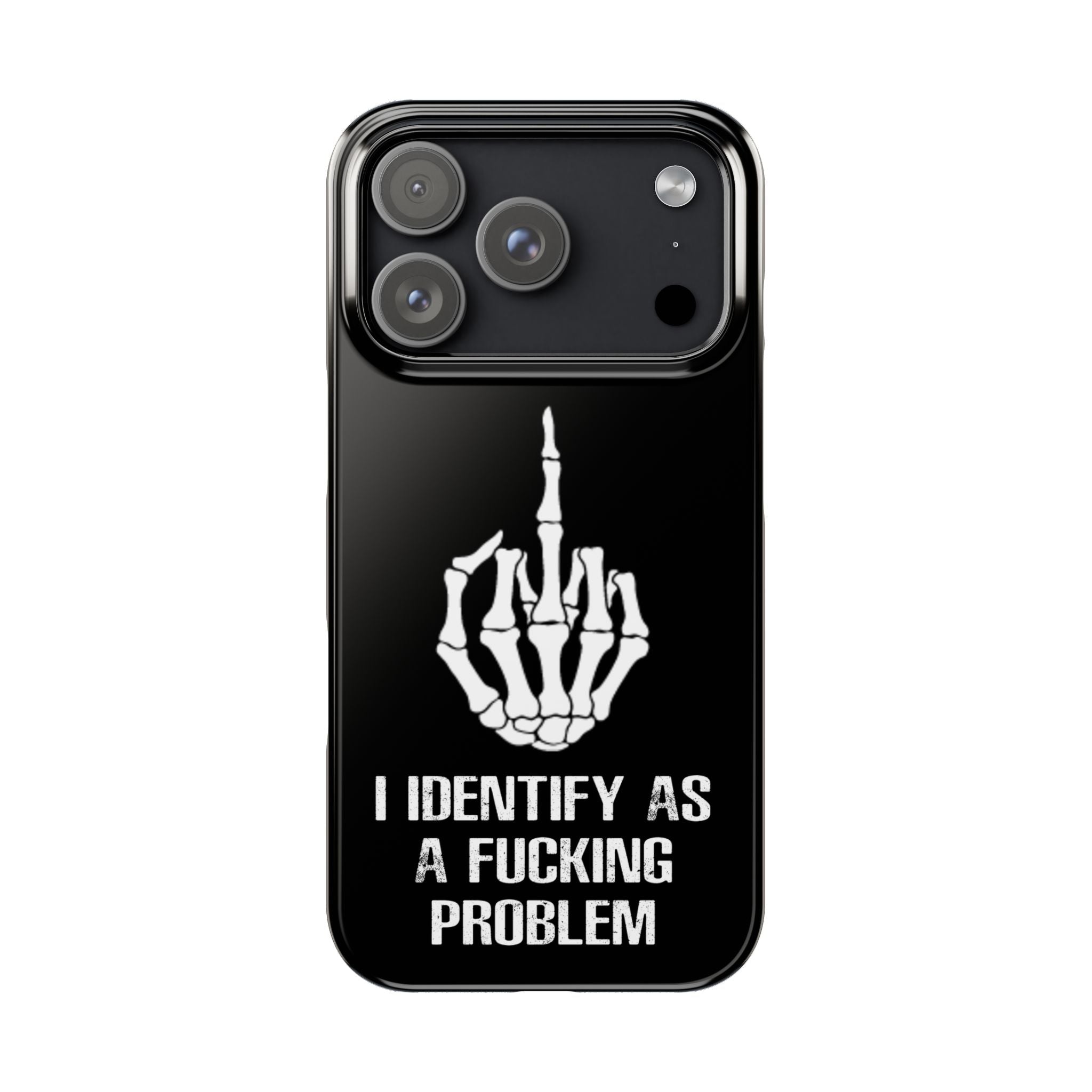 Problematic Identity iPhone Slim Case