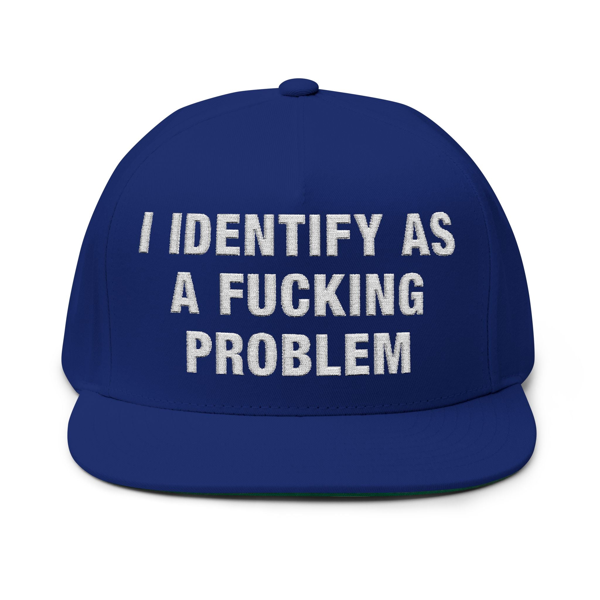 Problematic Identity Yupoong Flat Bill Cap