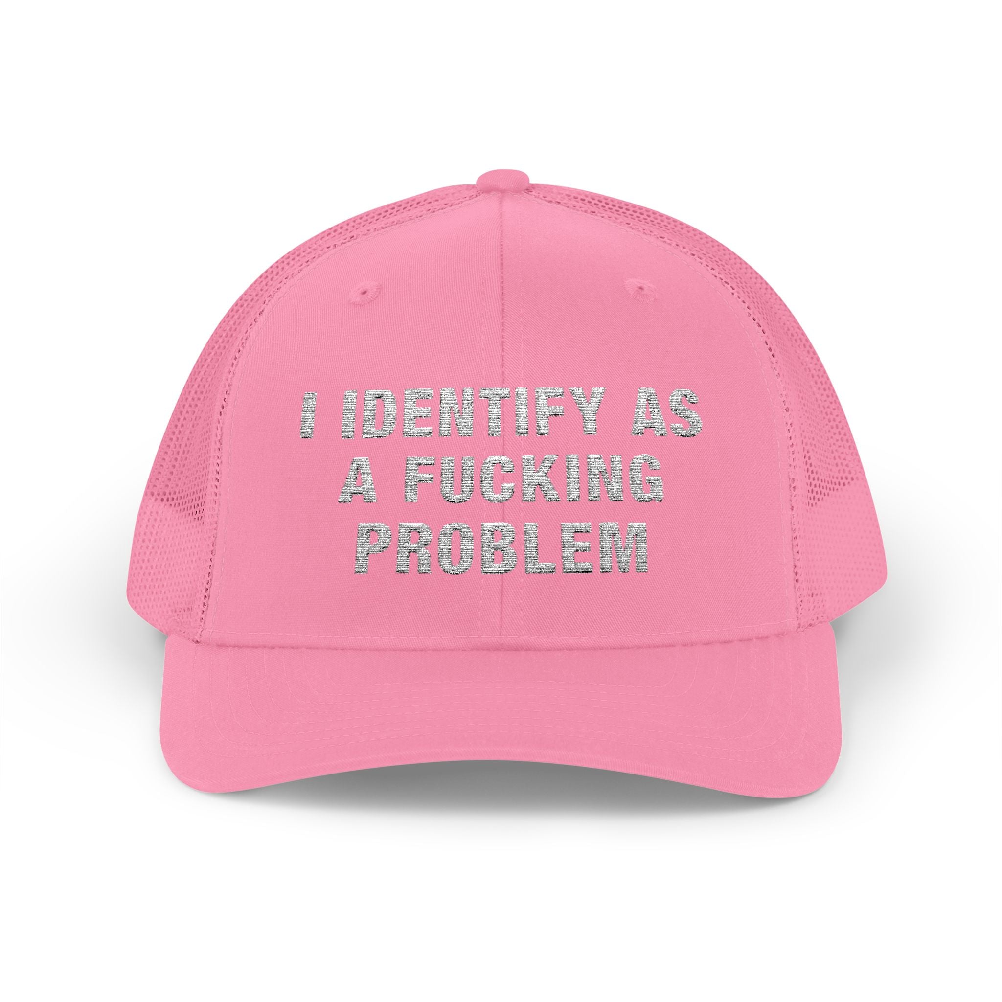 Problematic Identity Snapback Trucker Cap