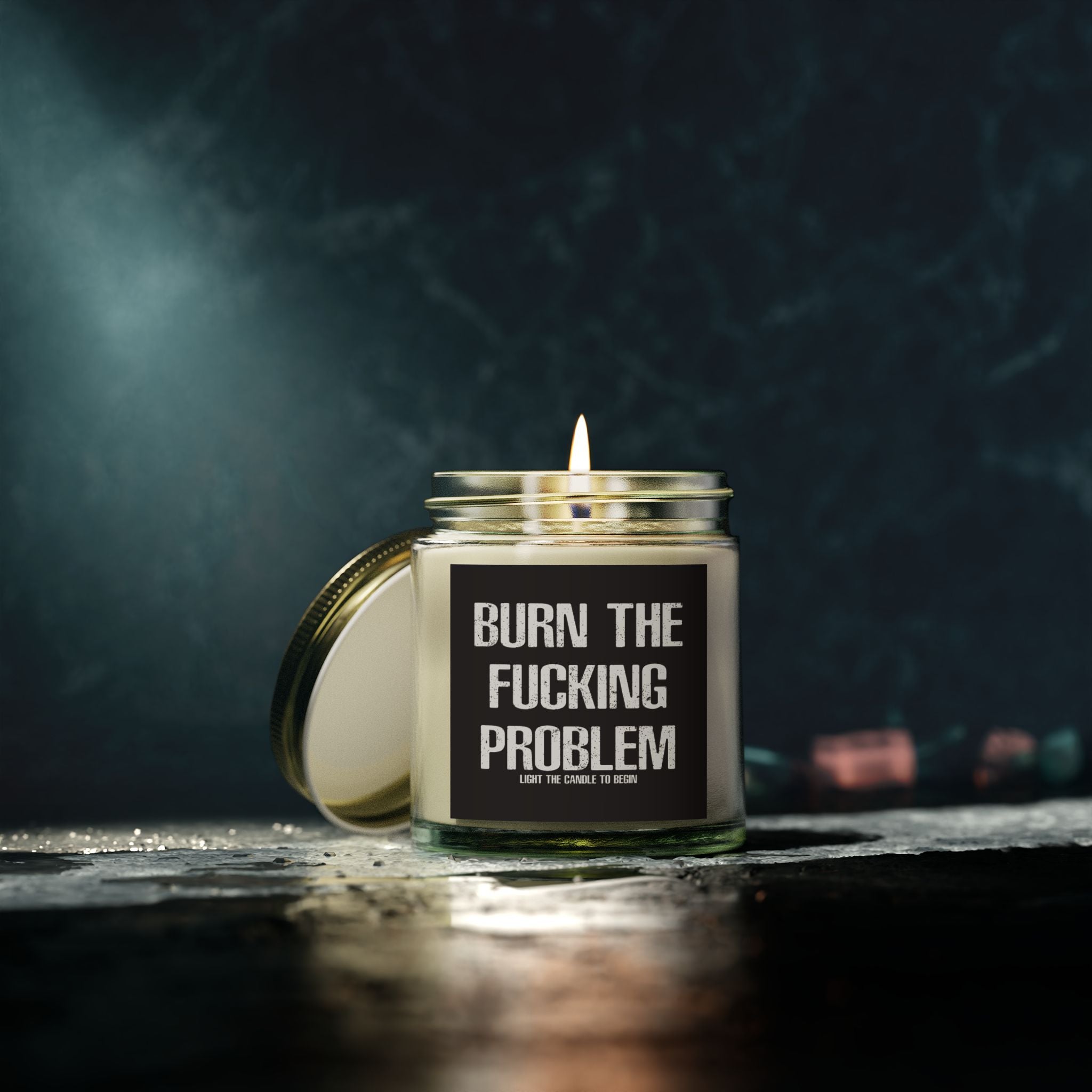 Burn the F*cking Problem Candle (4/9oz) Alternative Scents
