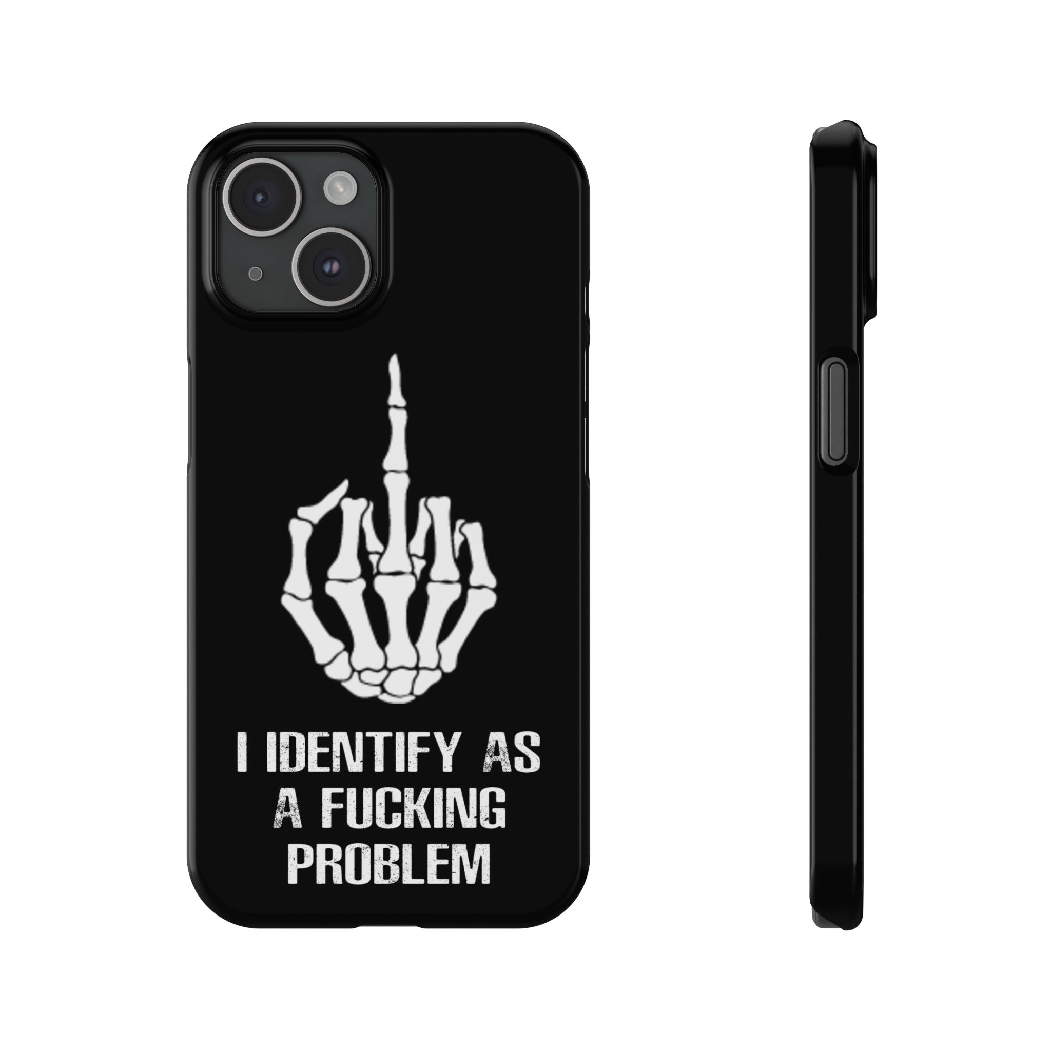 Problematic Identity iPhone Slim Case