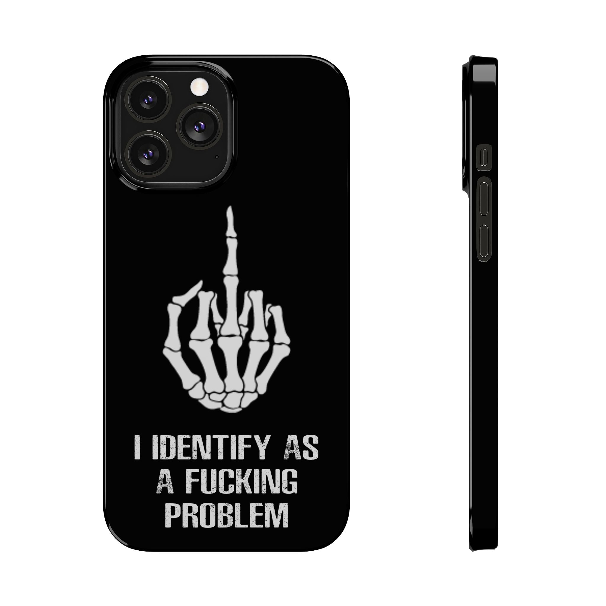 Problematic Identity iPhone Slim Case