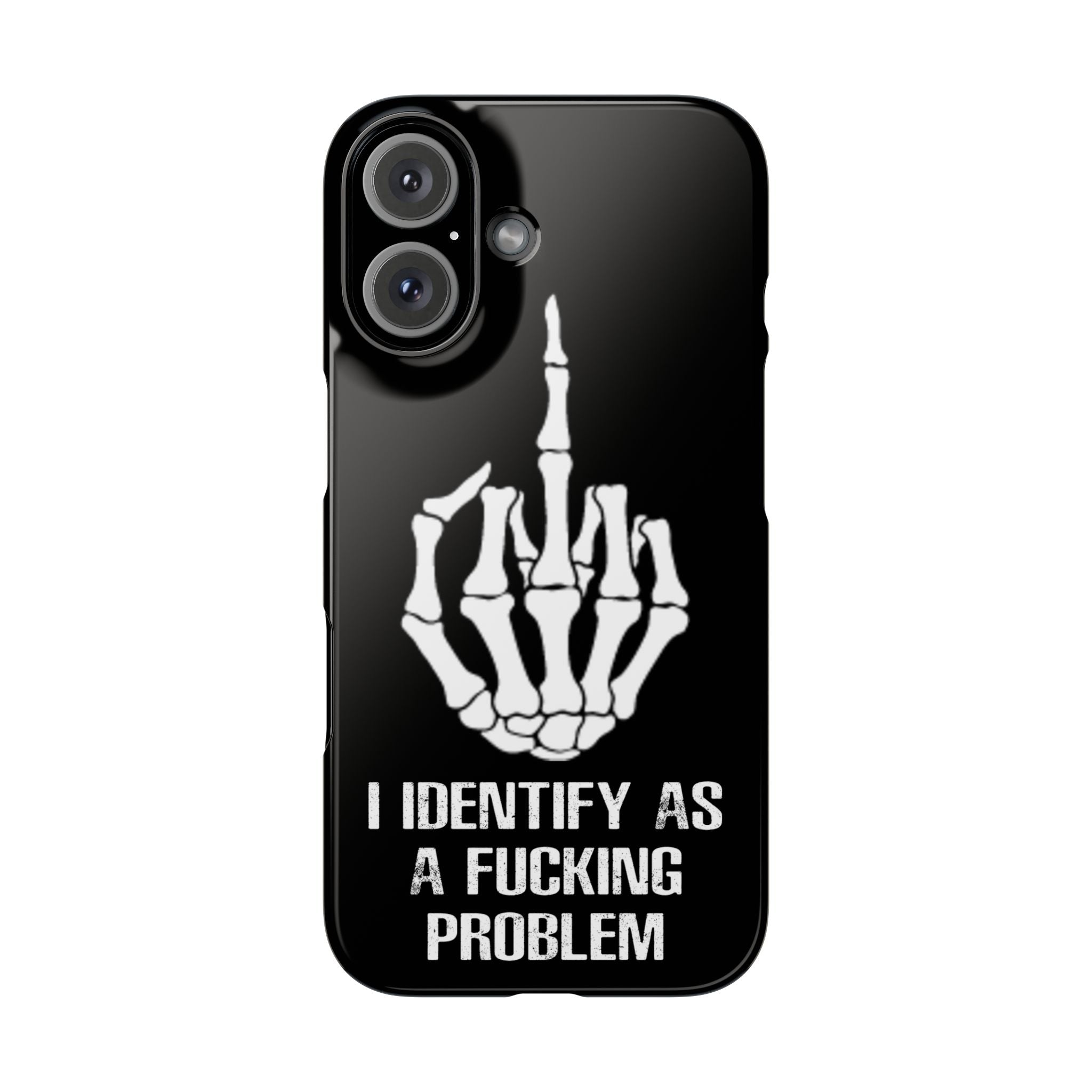 Problematic Identity iPhone Slim Case