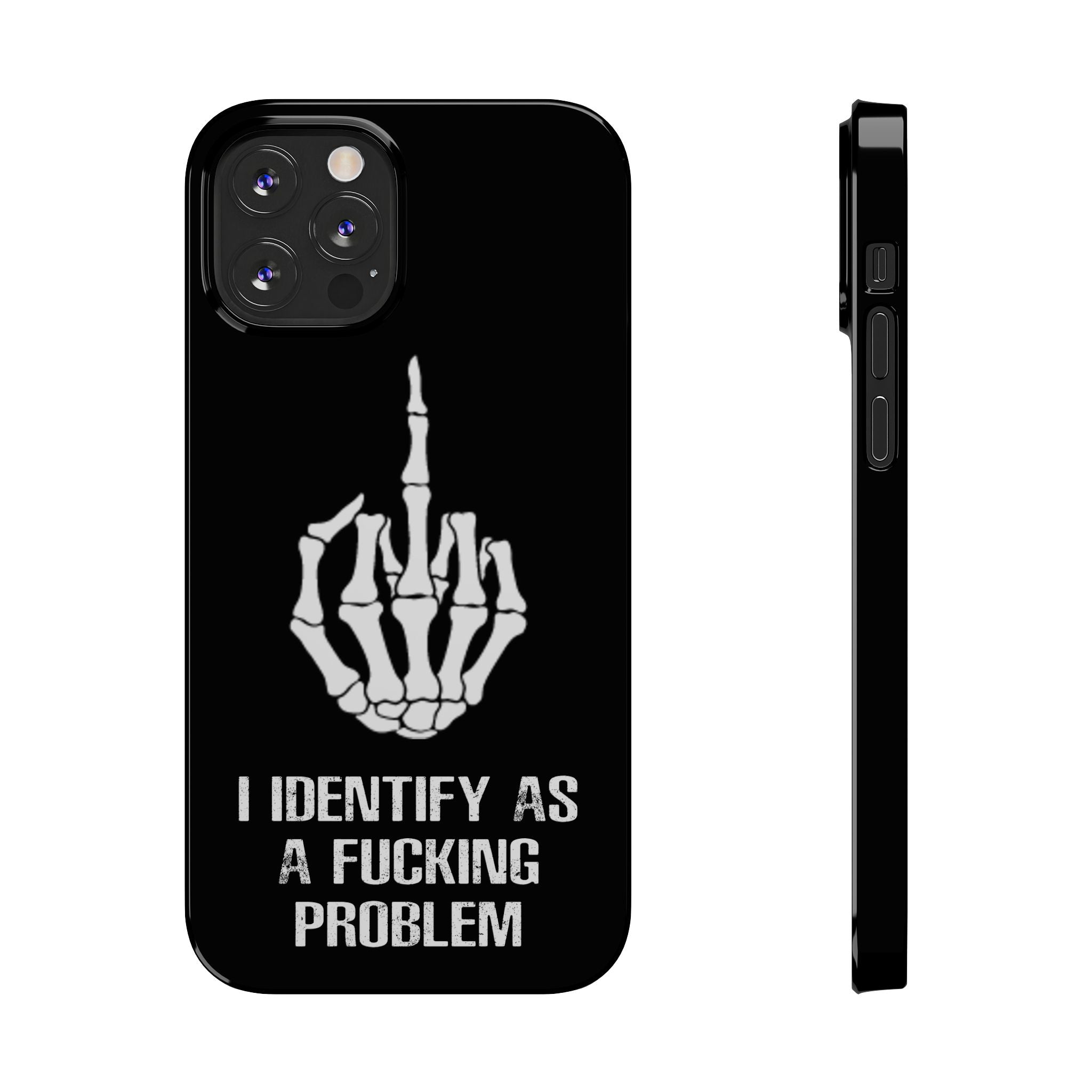Problematic Identity iPhone Slim Case