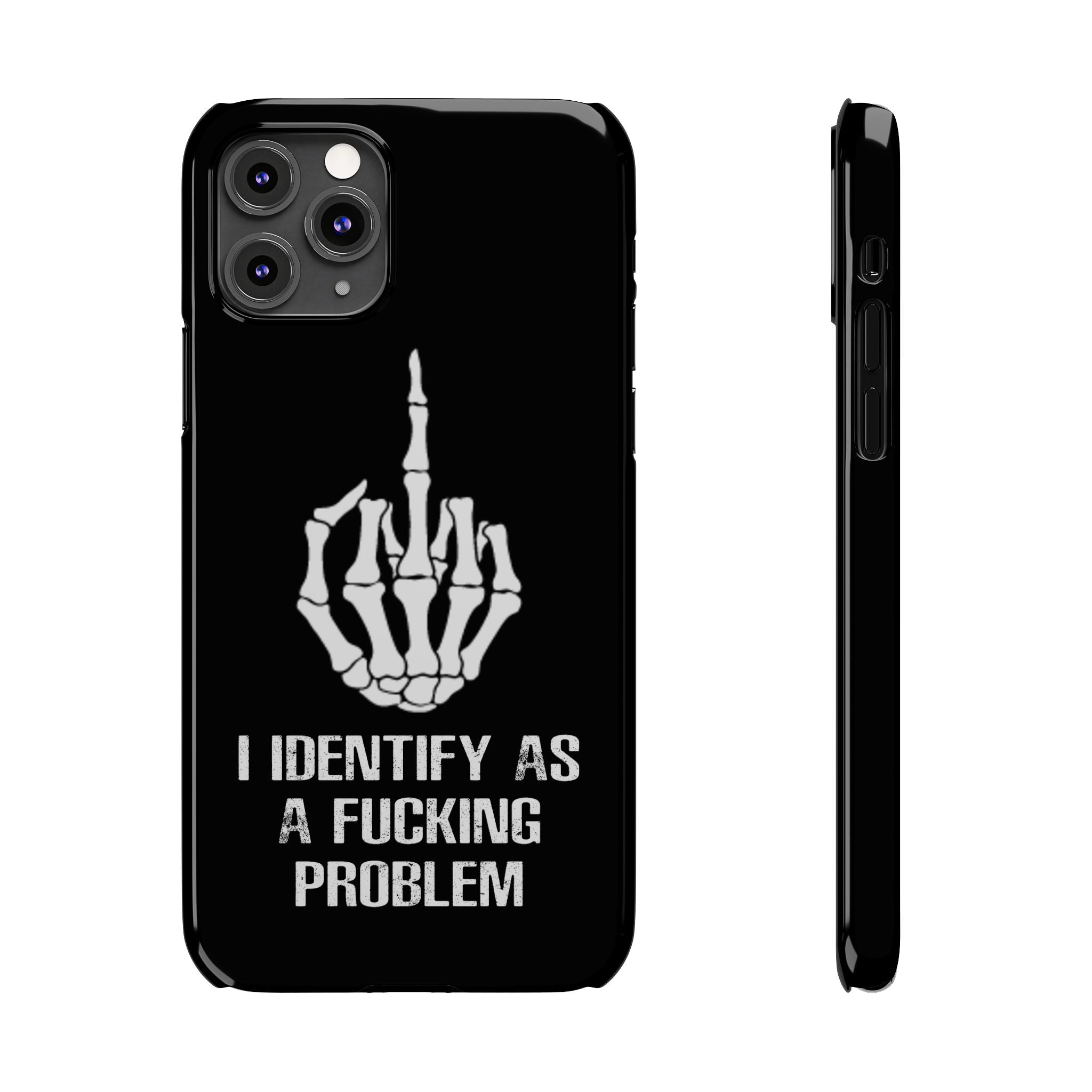 Problematic Identity iPhone Slim Case