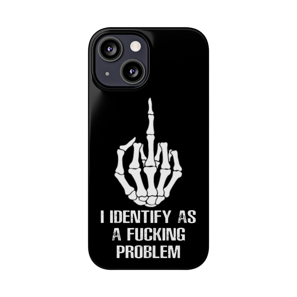 Problematic Identity iPhone Slim Case