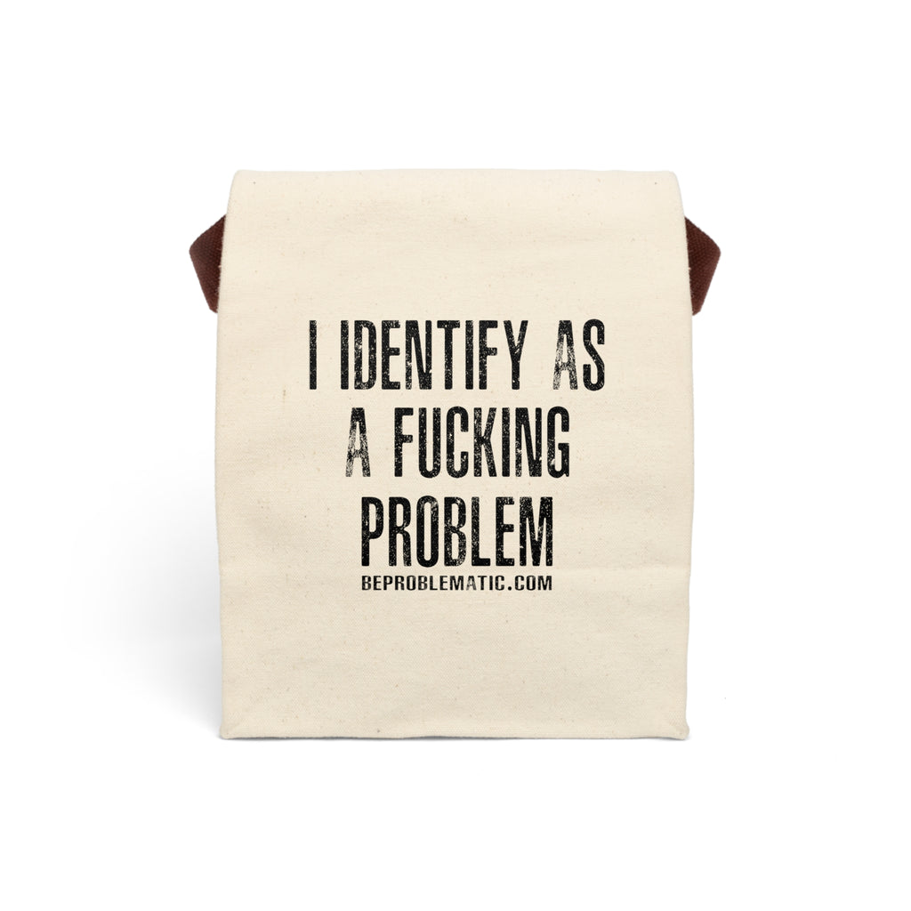 Problematic Identity Canvas Lunch Bag