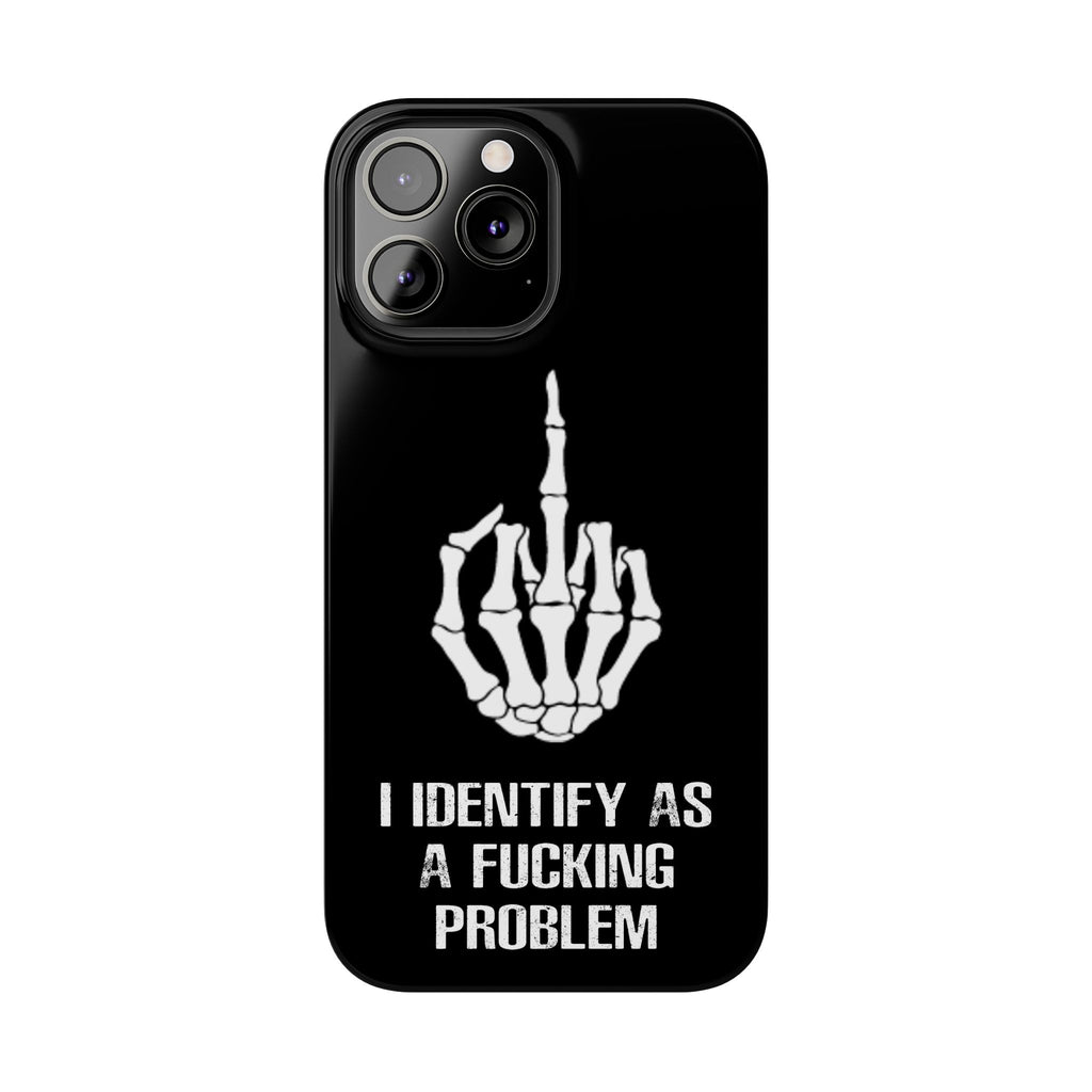 Problematic Identity iPhone Slim Case