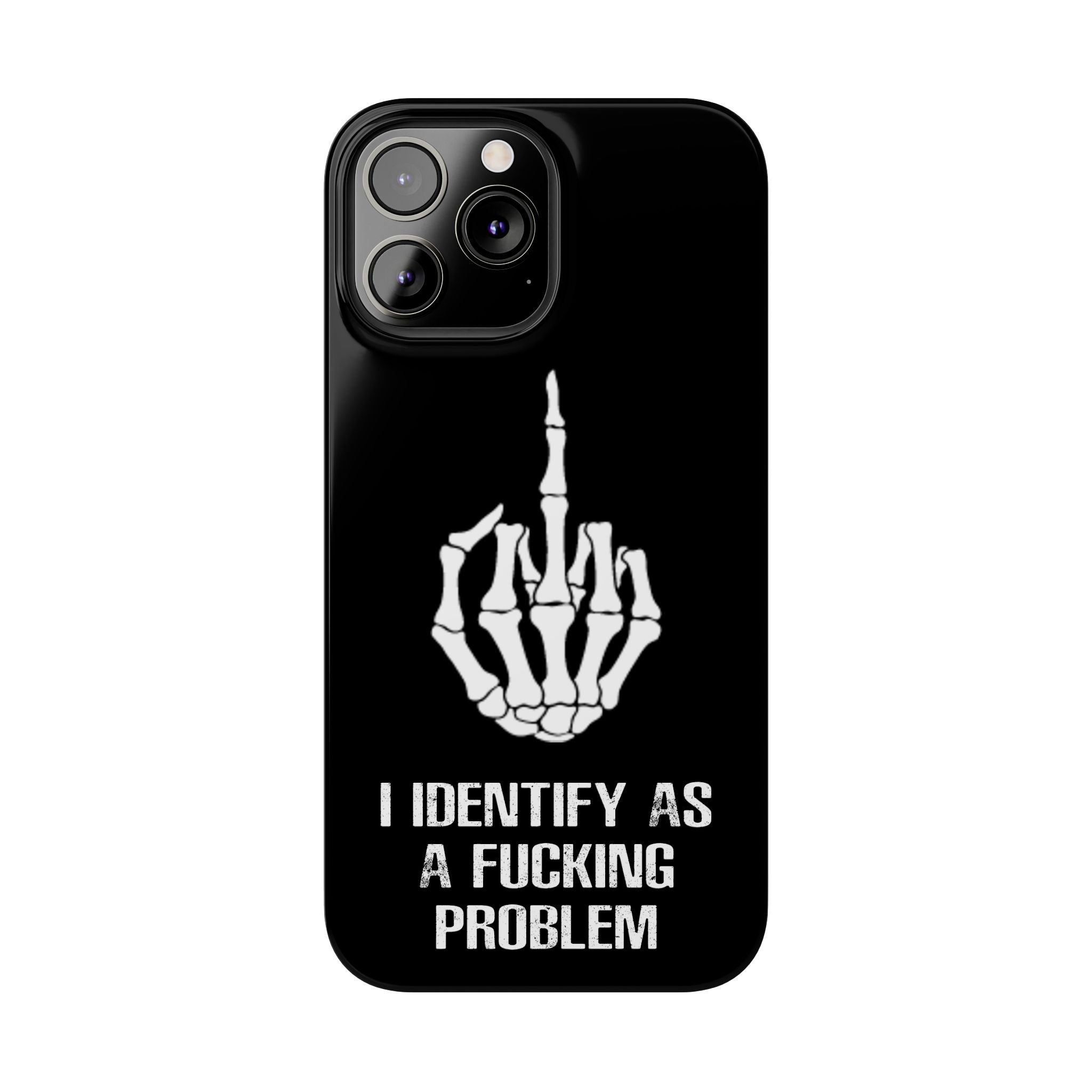 Problematic Identity iPhone Slim Case