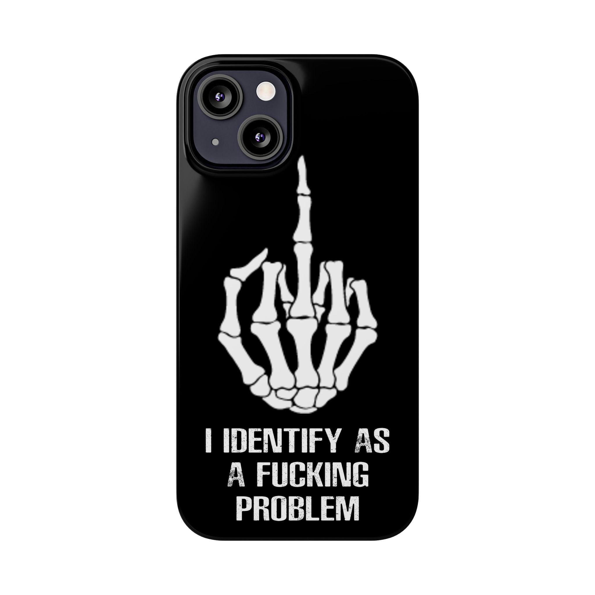 Problematic Identity iPhone Slim Case