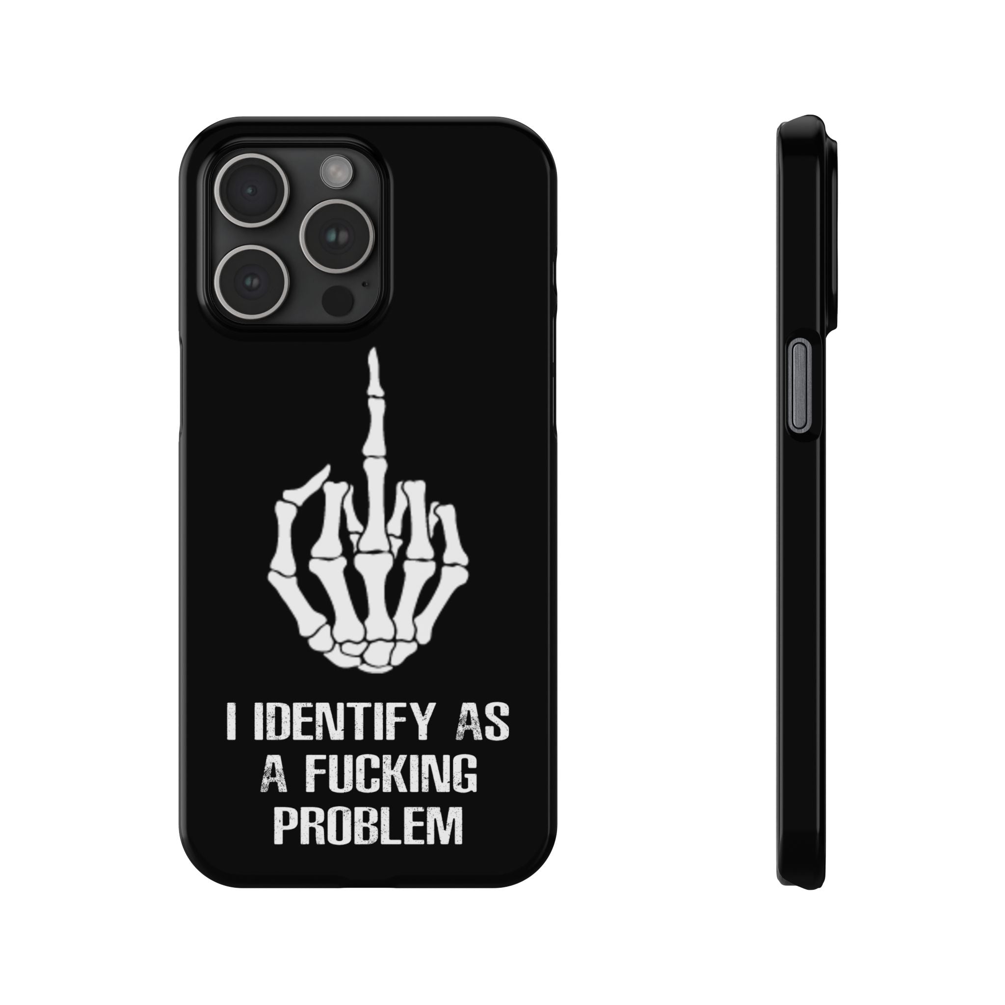 Problematic Identity iPhone Slim Case